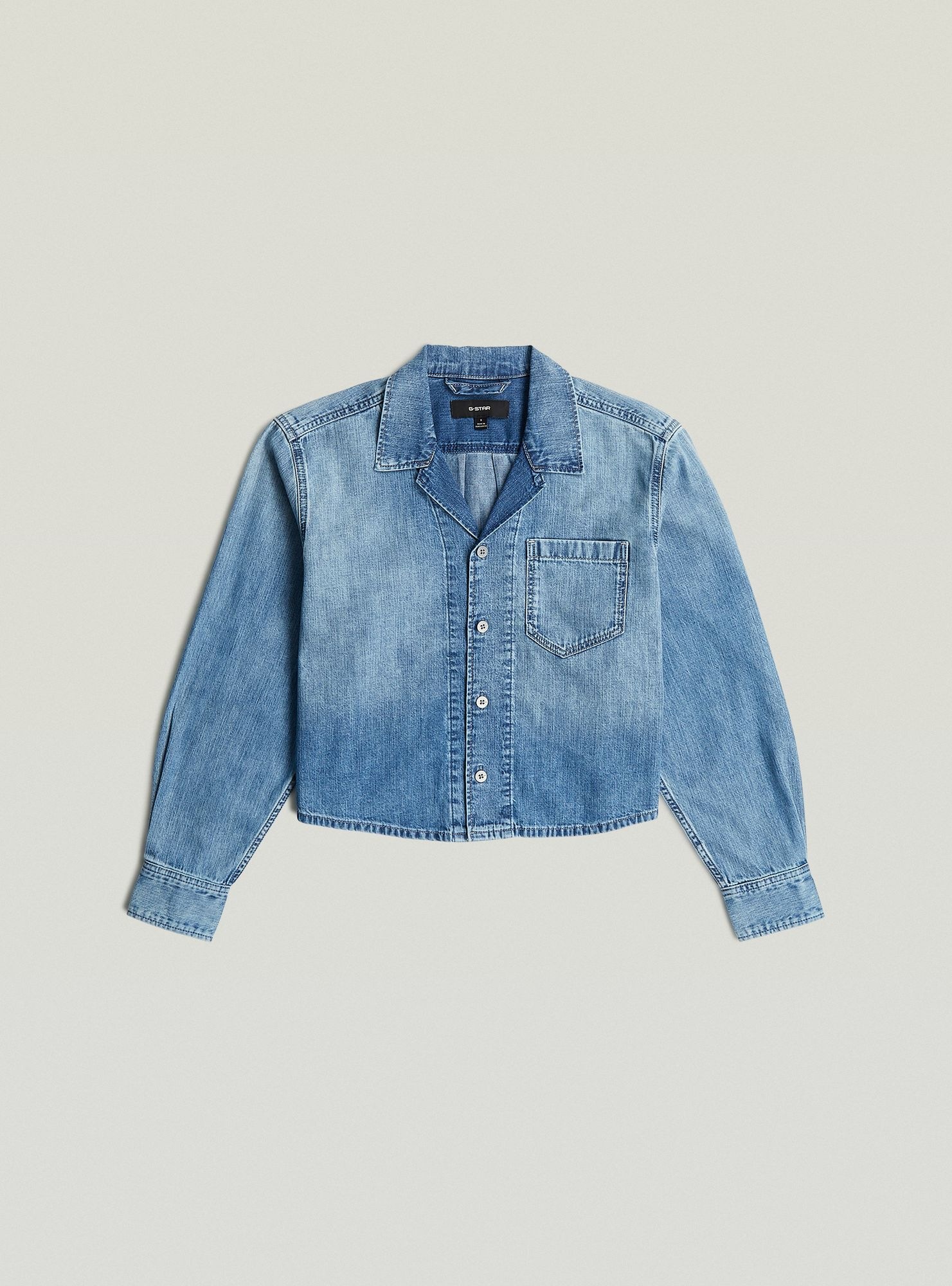 G-STAR Langarmshirt »Resort Boxy Relaxed Shirt«