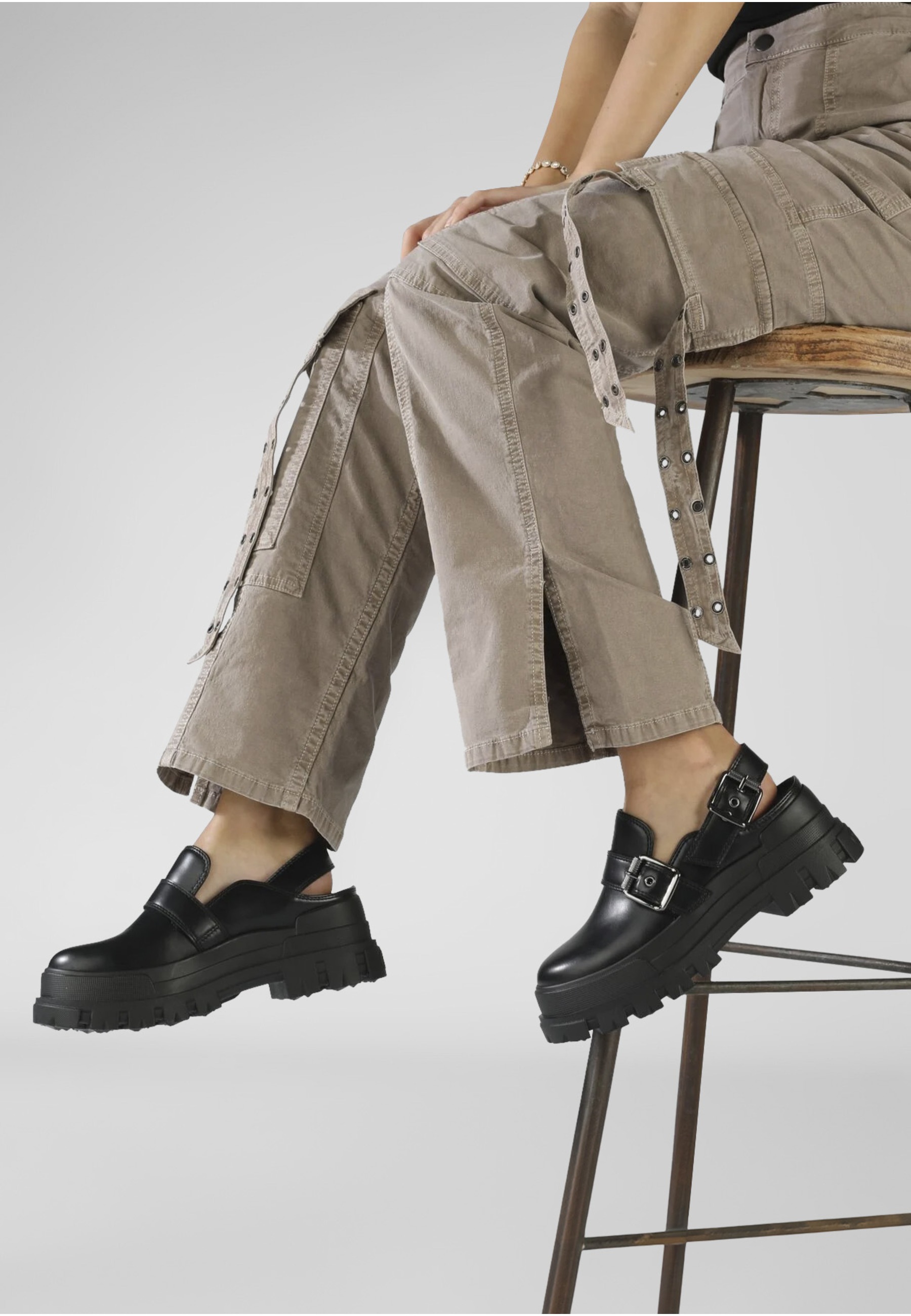 Buffalo Sandale »Buffalo Damen Buffalo Aspah Clog Snd Vegan Box«