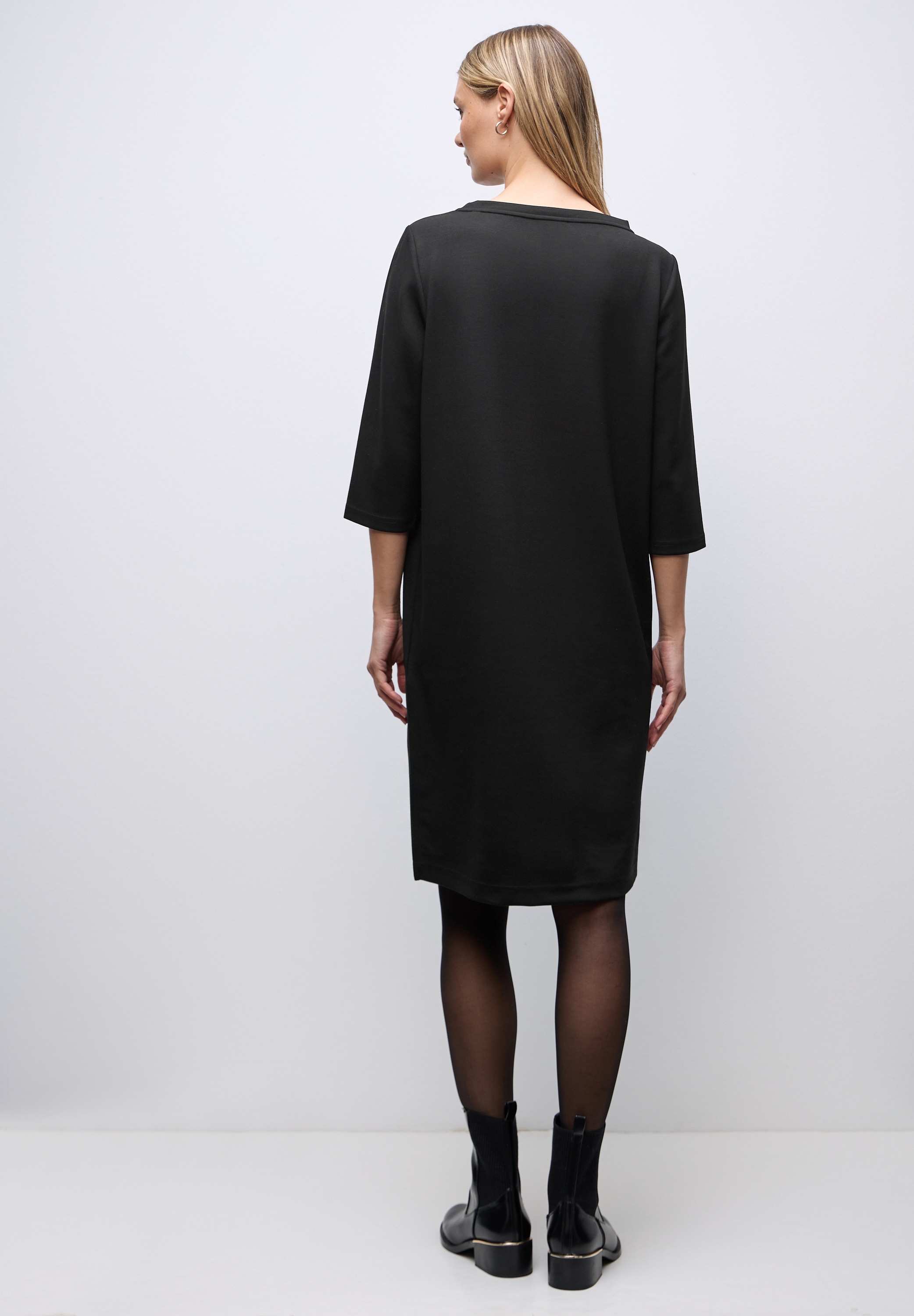 STREET ONE Sweatkleid Ohne Taschen knielang