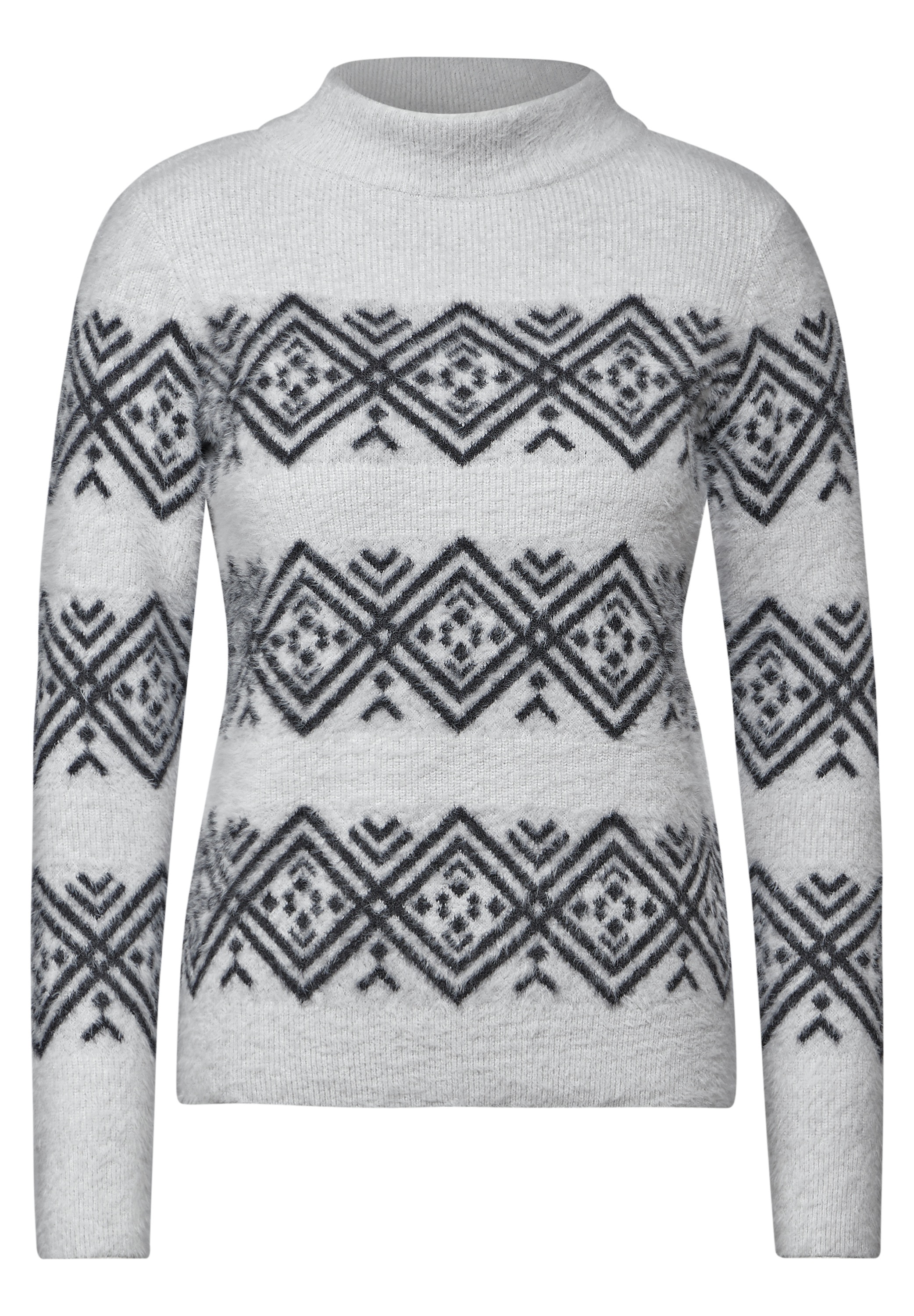 Cecil Strickpullover, mit grafischem Muster