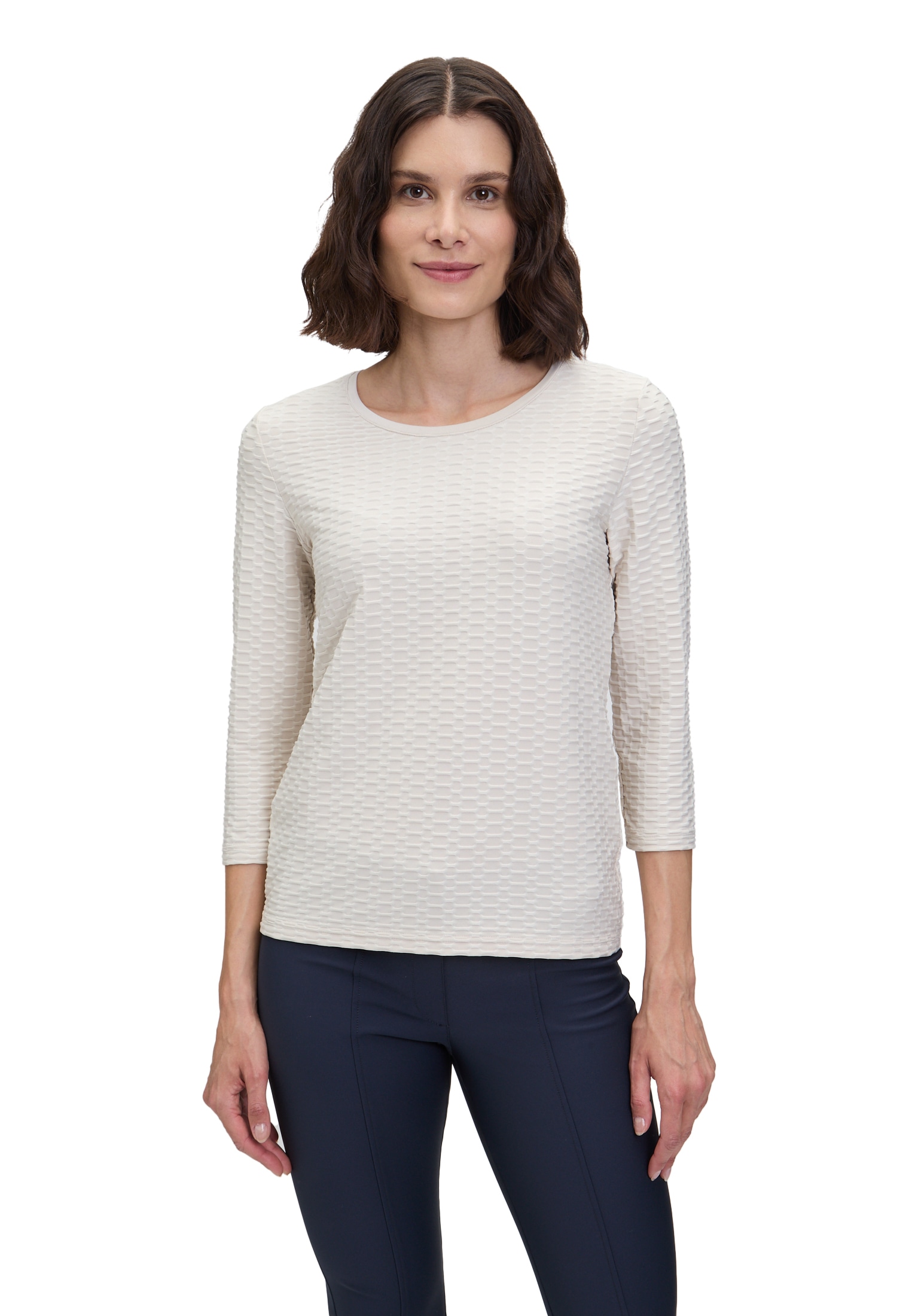 Betty Barclay 3/4-Arm-Shirt "Betty Barclay Damen Basic Shirt mit Rundhalsau günstig online kaufen