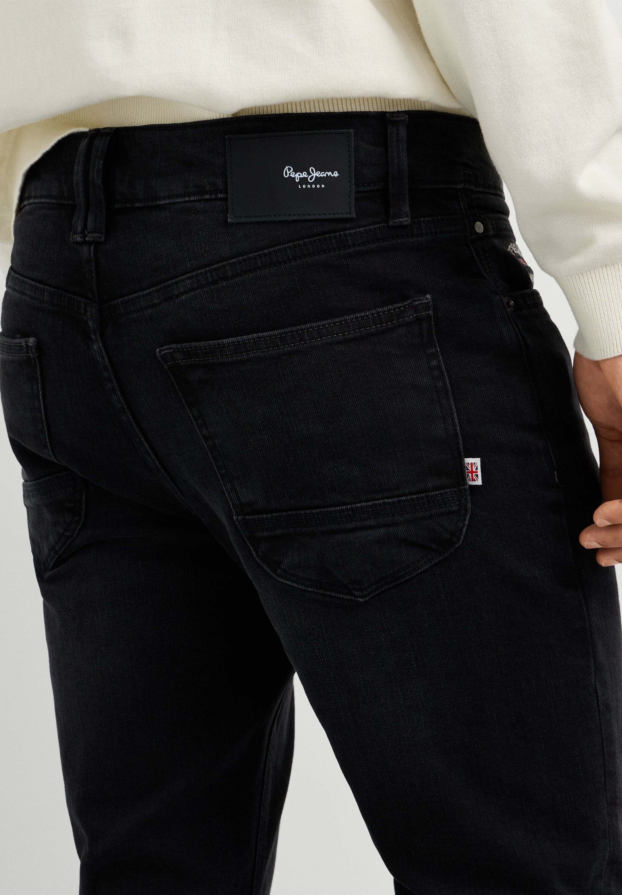 Pepe Jeans Slim-fit-Jeans »slim fit jeans SLIM JEANS HATCH FS WASHED BLK«
