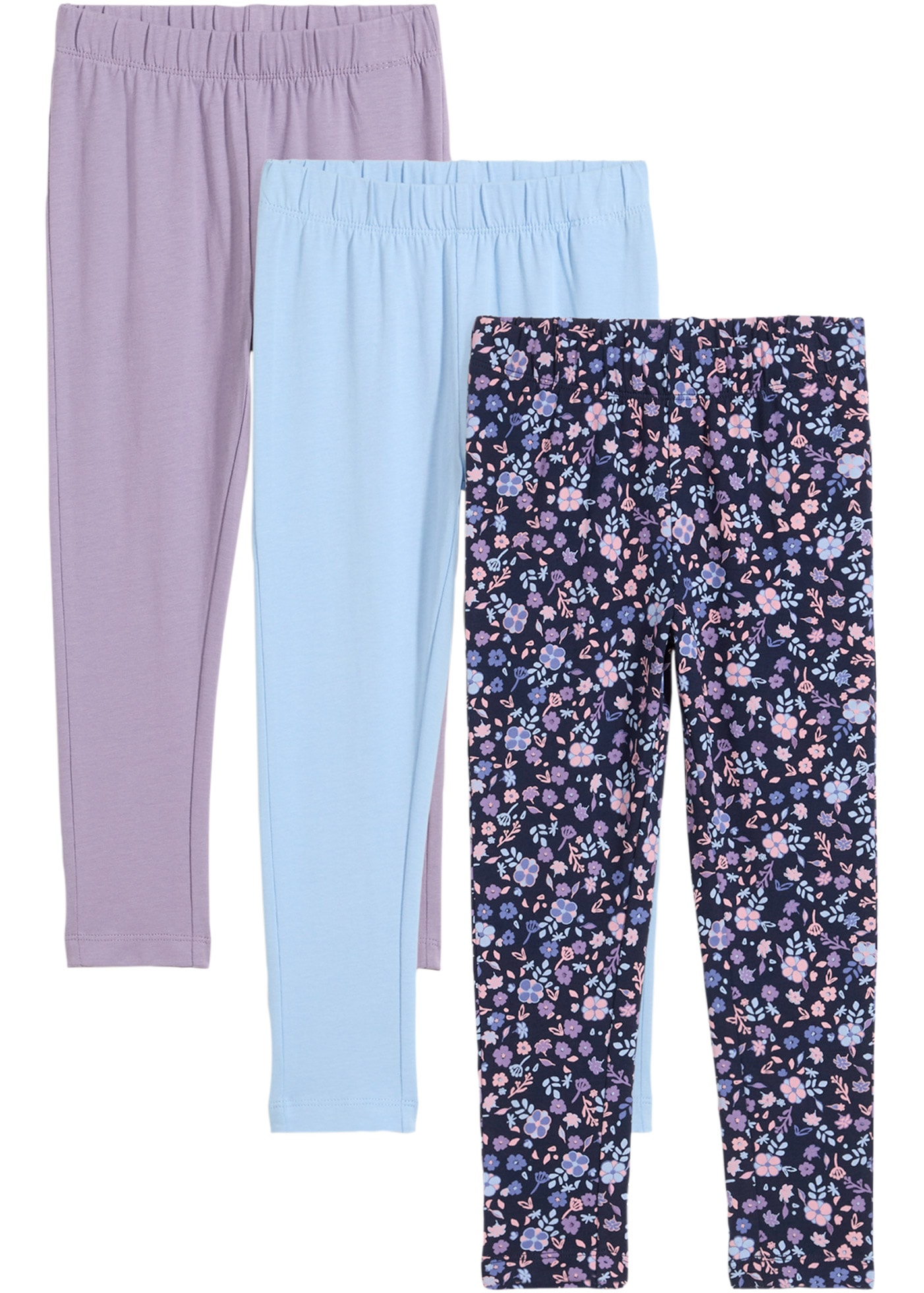 bonprix Leggings aus Baumwolle mit Elasthan, bequeme Passform