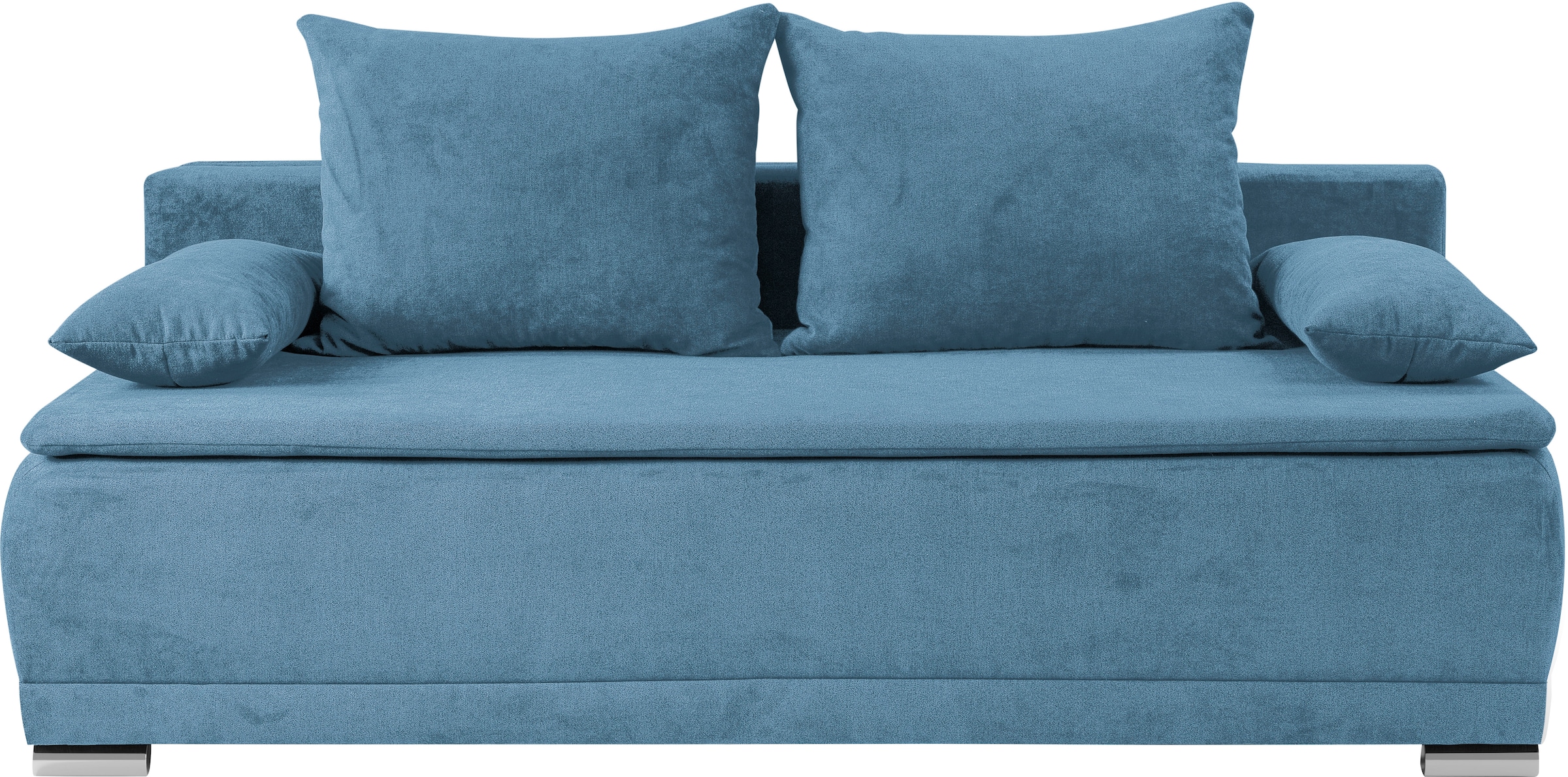 WERK2 Schlafsofa »Biggi«, 2-Sitzer Schlafcouch mit Bettkasten
