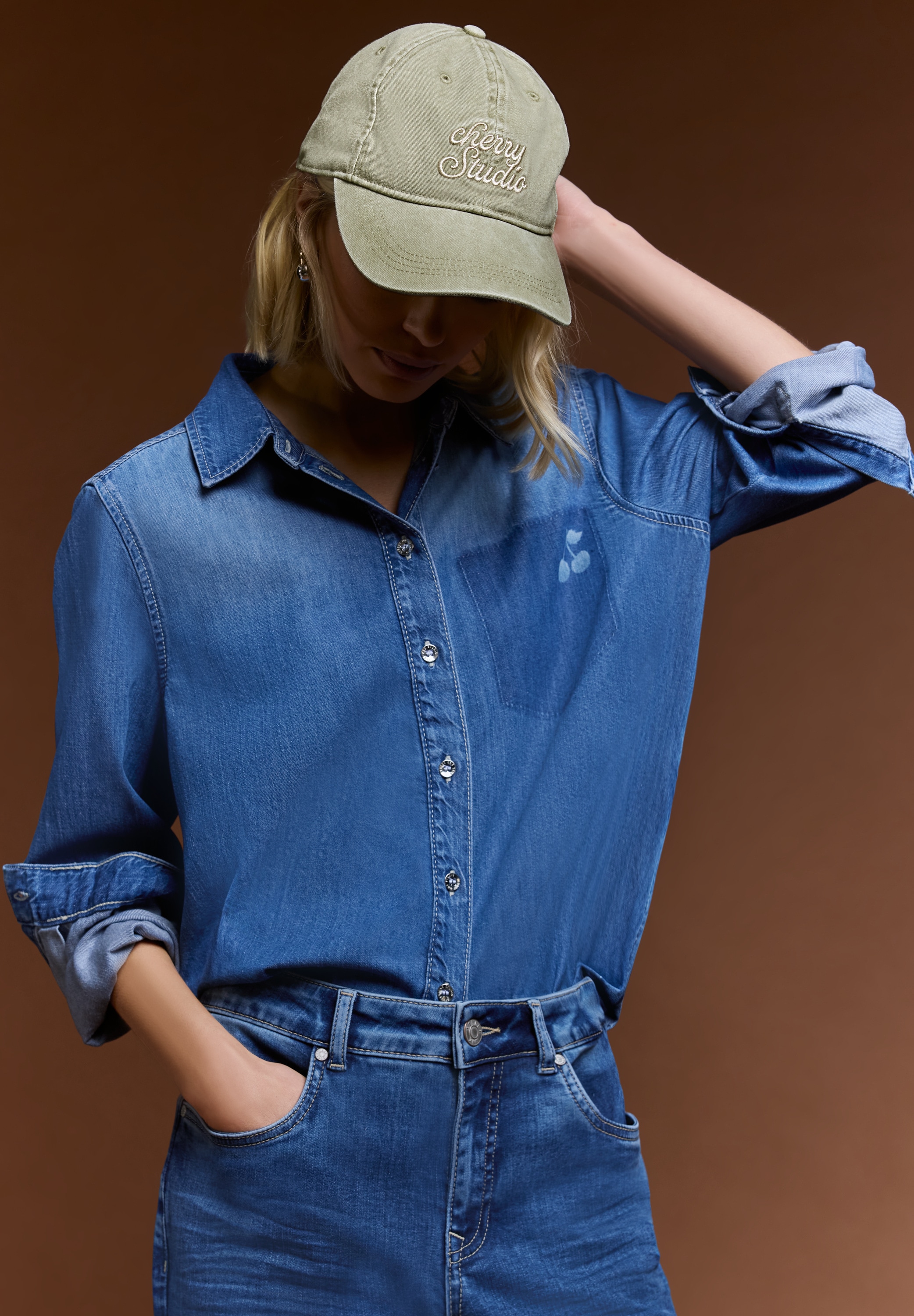 STREET ONE STUDIO Baseball Cap mit Schriftzug günstig online kaufen