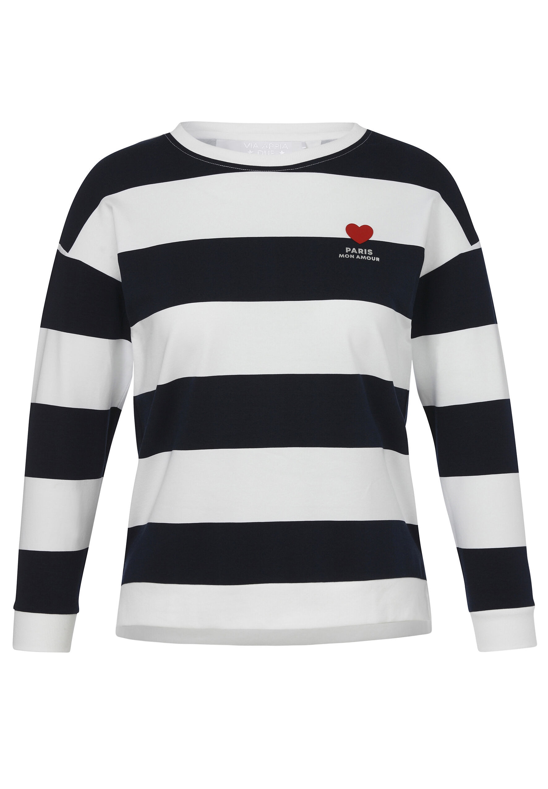 VIA APPIA DUE Sweatshirt "VIA APPIA DUE Sweatshirt", Große Größen