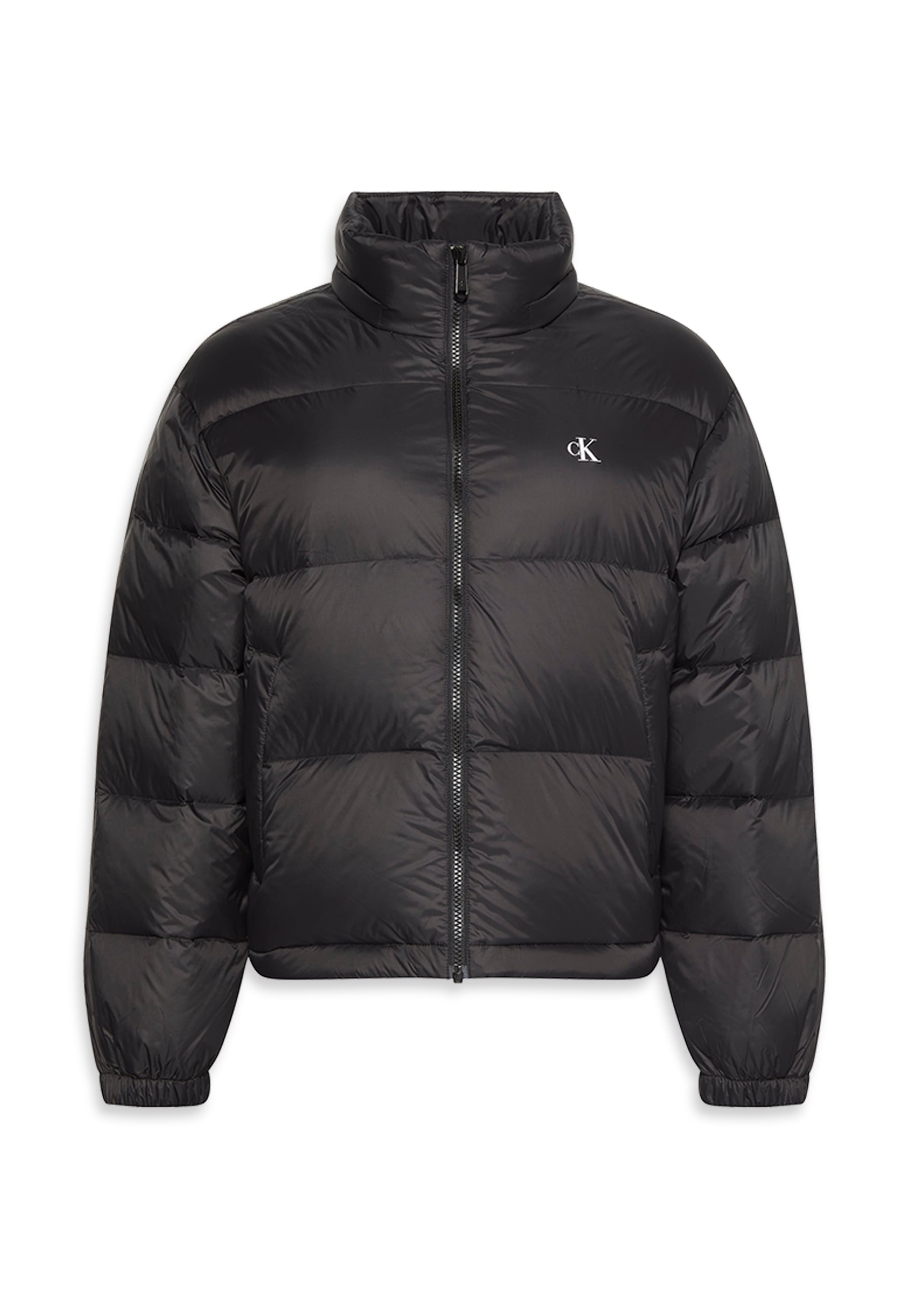 Calvin Klein Jeans Steppjacke »ESSENTIAL MIDWEIGHT PUFFER JACKE«, mit Kapuze, Mit Rundhalsausschnitt, regular fit
