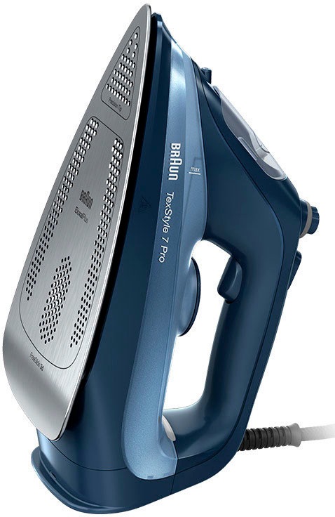 Braun Dampfbügeleisen "TexStyle 7 Pro SI 7160 BL - 3.000 W, 225 g Dampfstoß günstig online kaufen