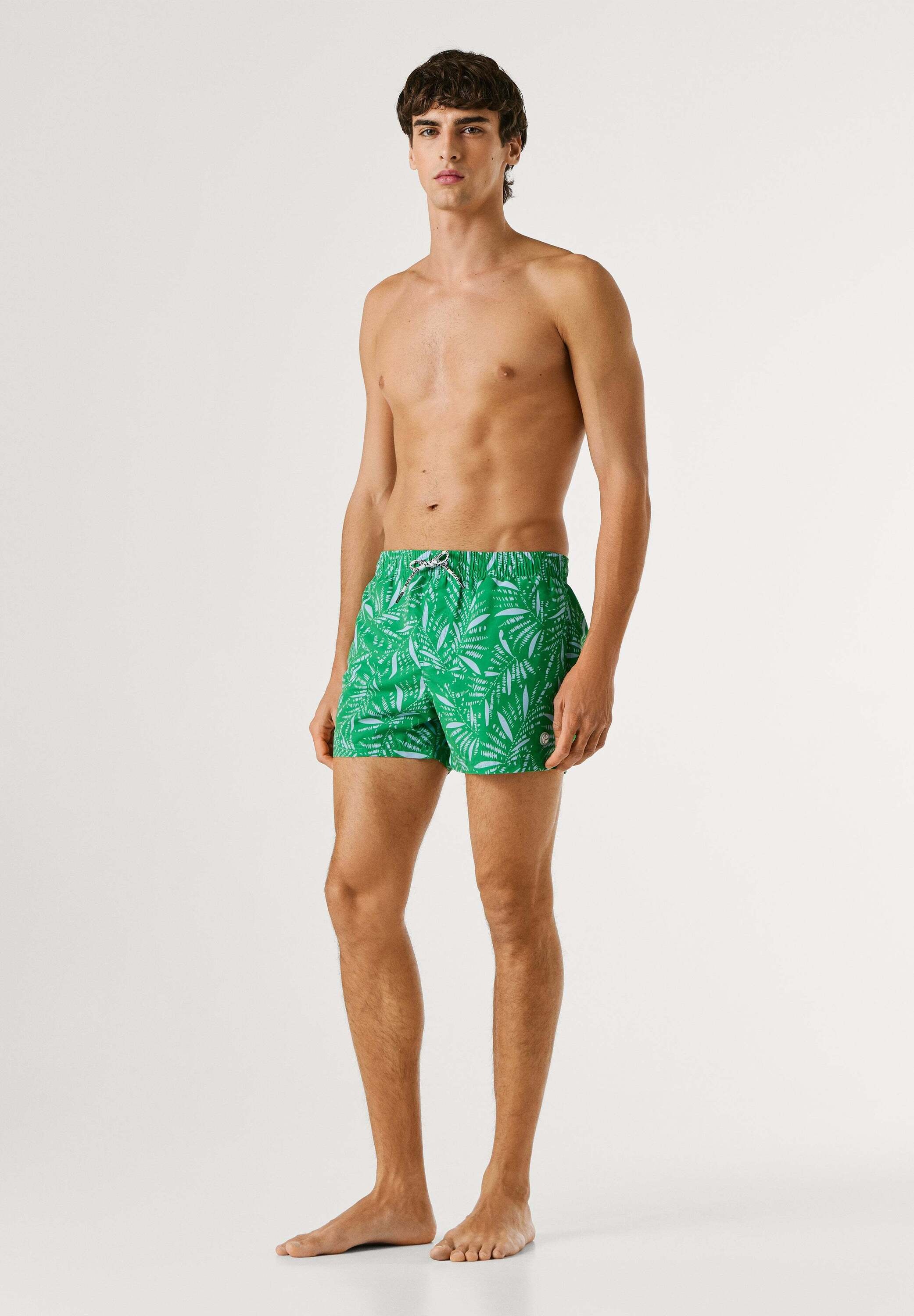 Pepe Jeans Schwimmanzug »swimsuit DOTTED LEAVES SH SWIMSHORT«