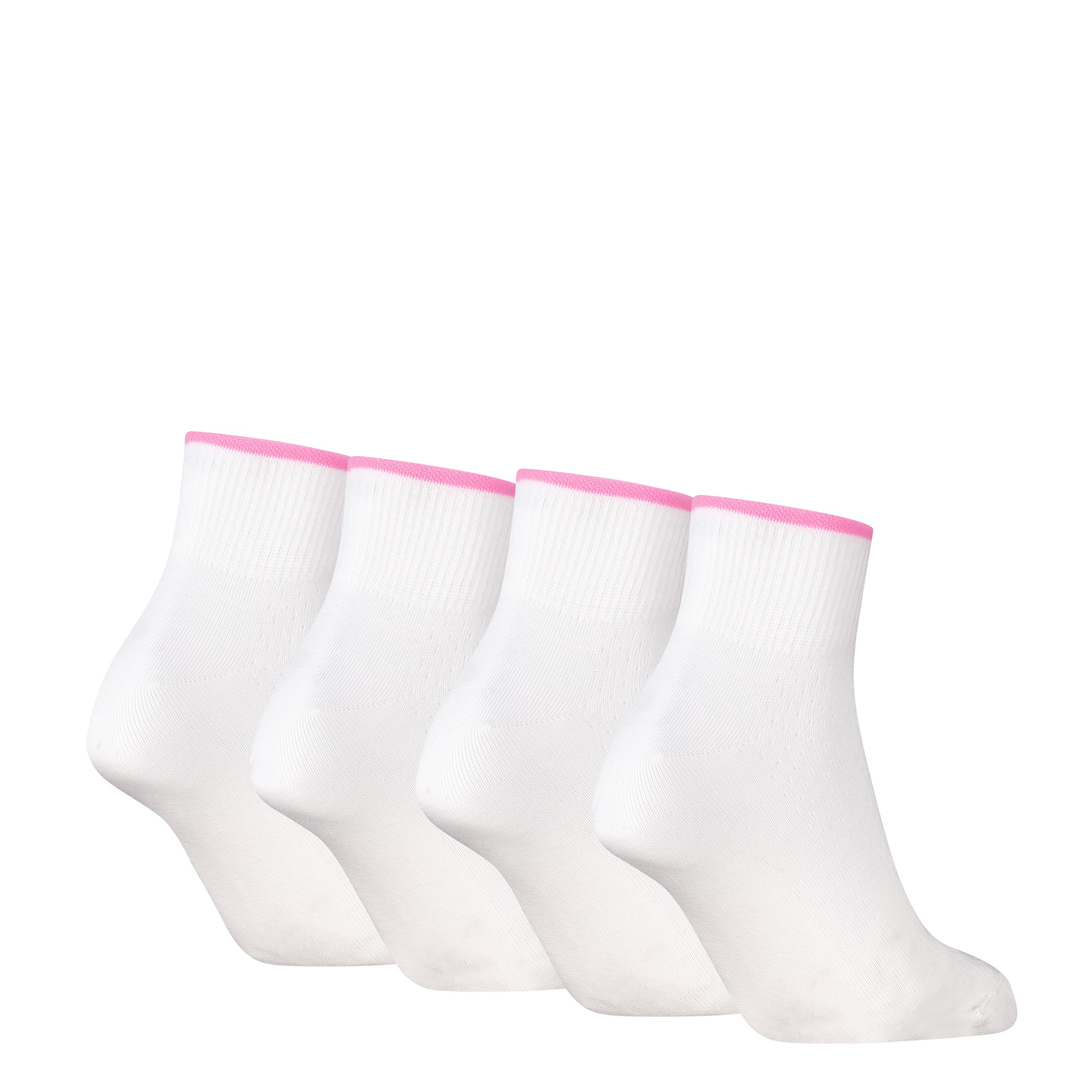 PUMA Kurzsocken "PUMA WOMEN QUARTER 4P ECOM" 4 Paar, mit atmungsaktivem Mat günstig online kaufen