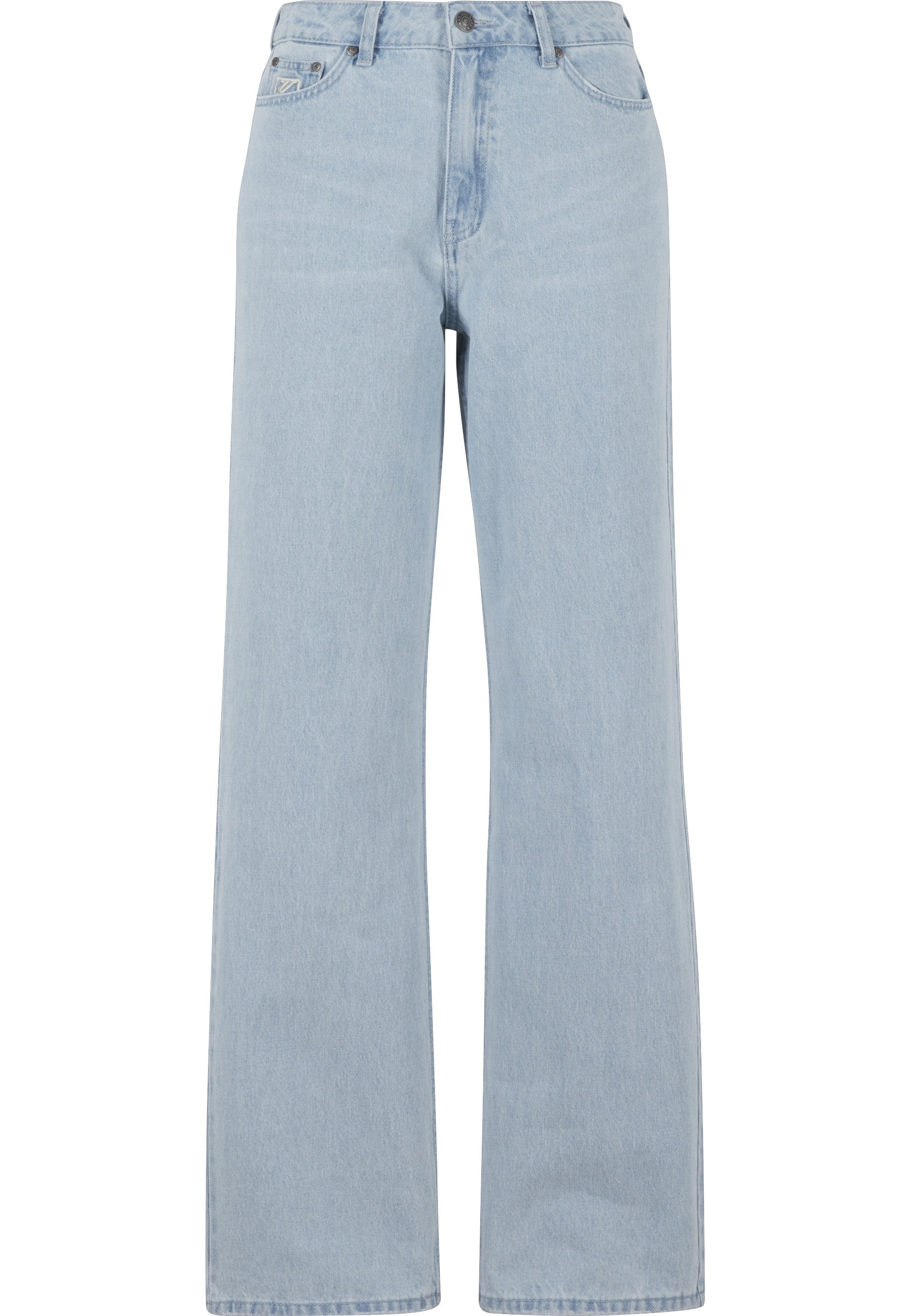 Karl Kani Bequeme Jeans "Karl Kani Signature K Straight Leg Denim bleached"