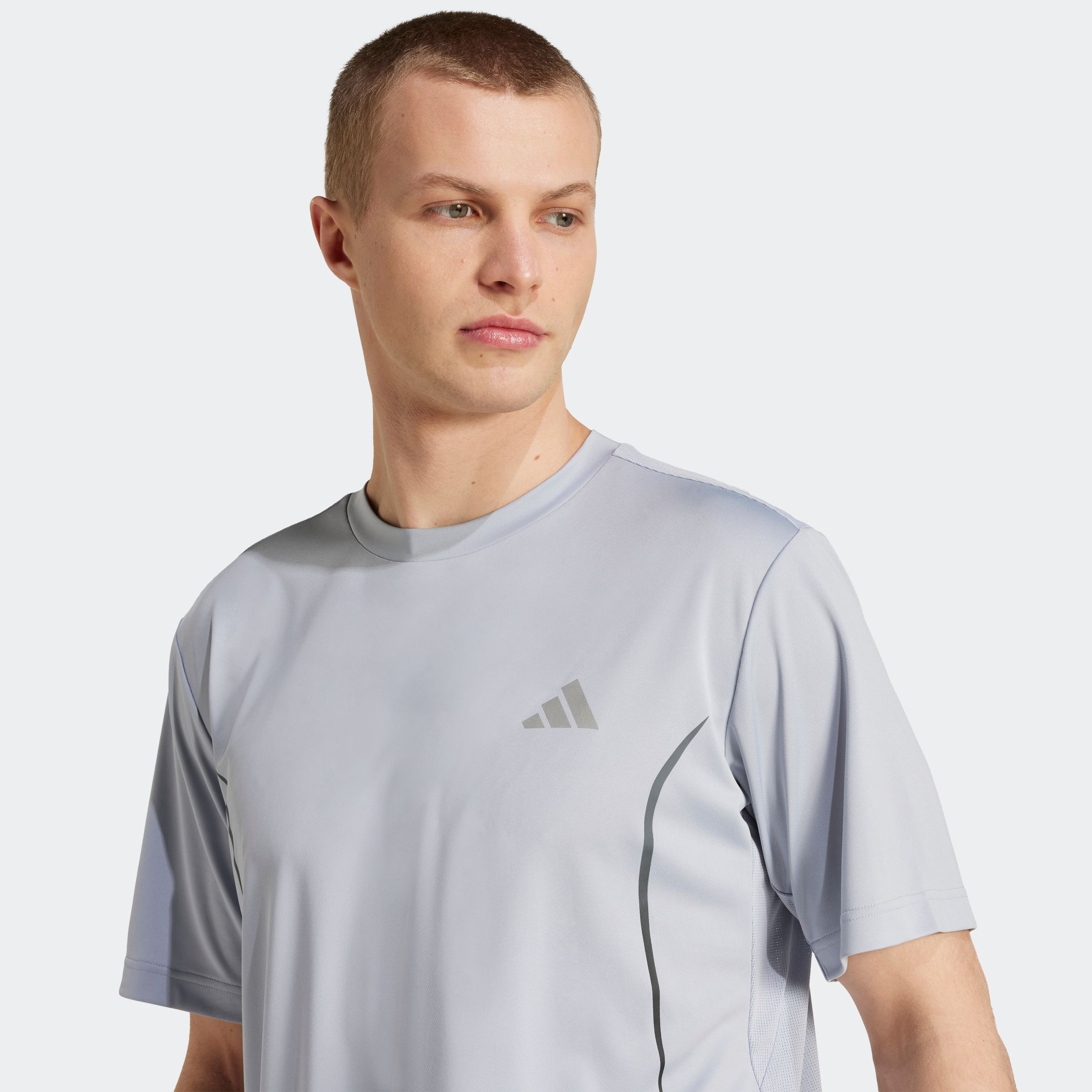 Thumbnail - adidas Performance T-Shirt "TECH APPAREL" leichtes Obermaterial aus Polyester, mit luftigem Mesh