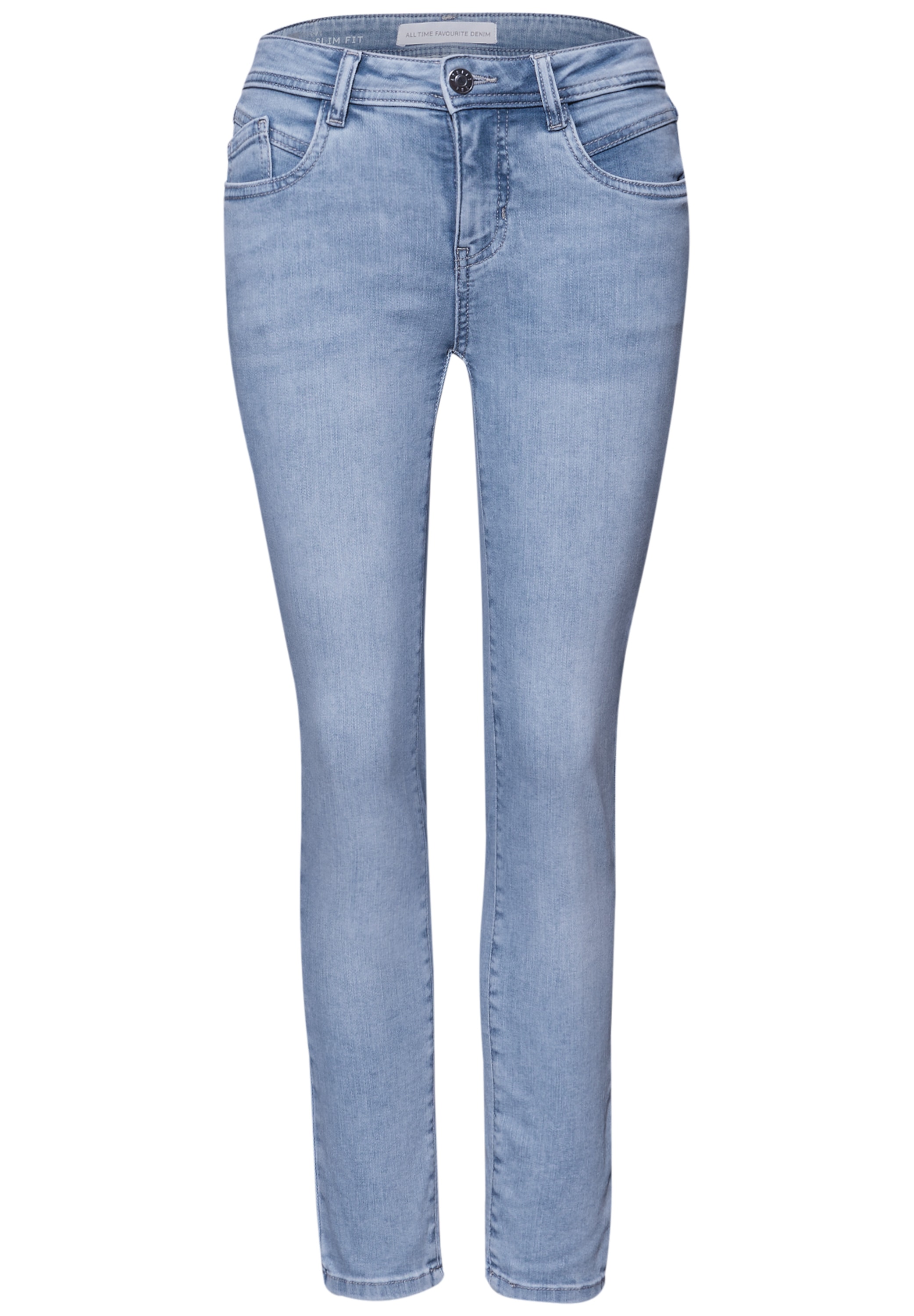 STREET ONE Slim-fit-Jeans im Denim Look