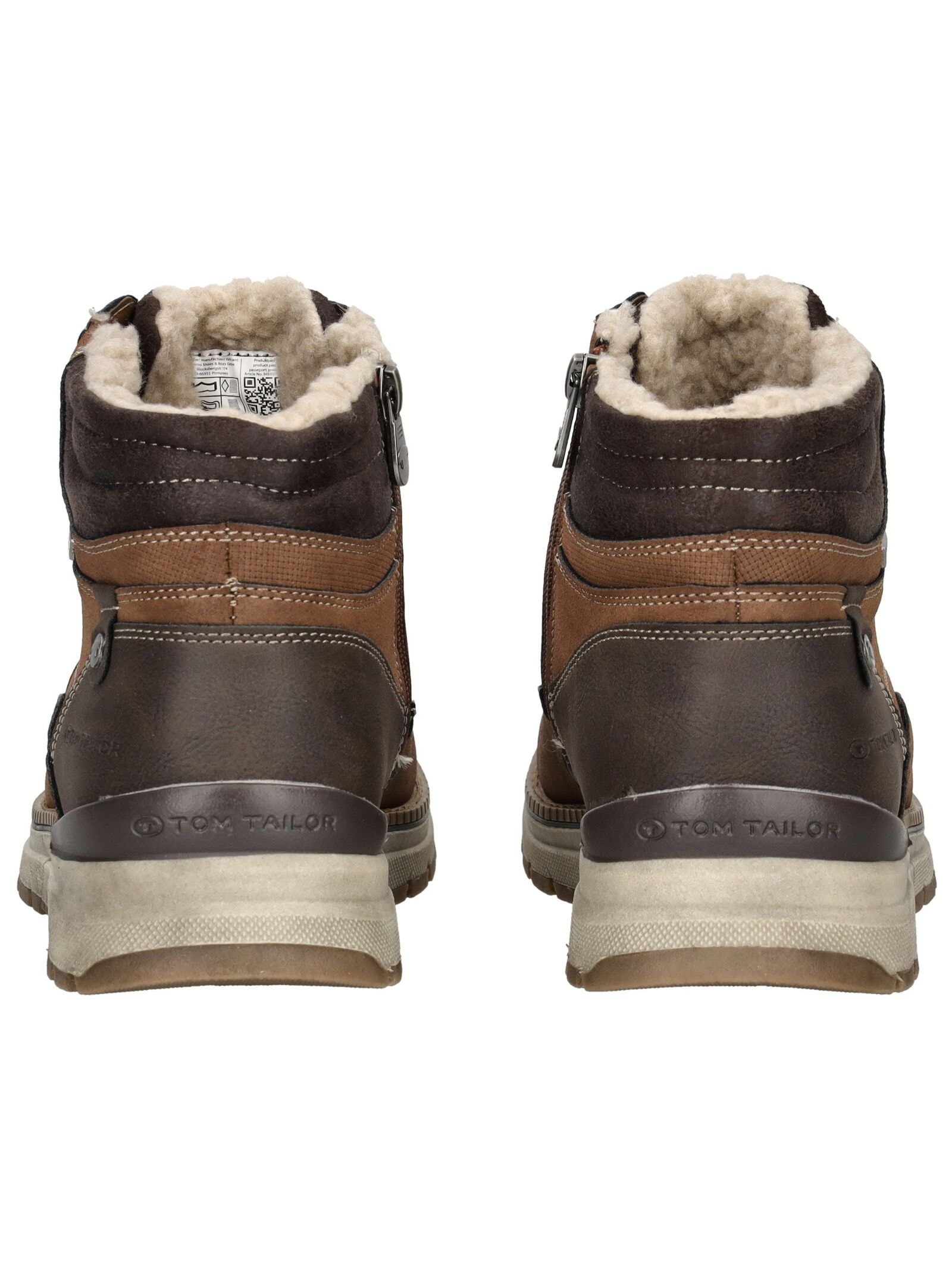 TOM TAILOR Schnürstiefelette »Tom Tailor Stiefelette Lederimitat«