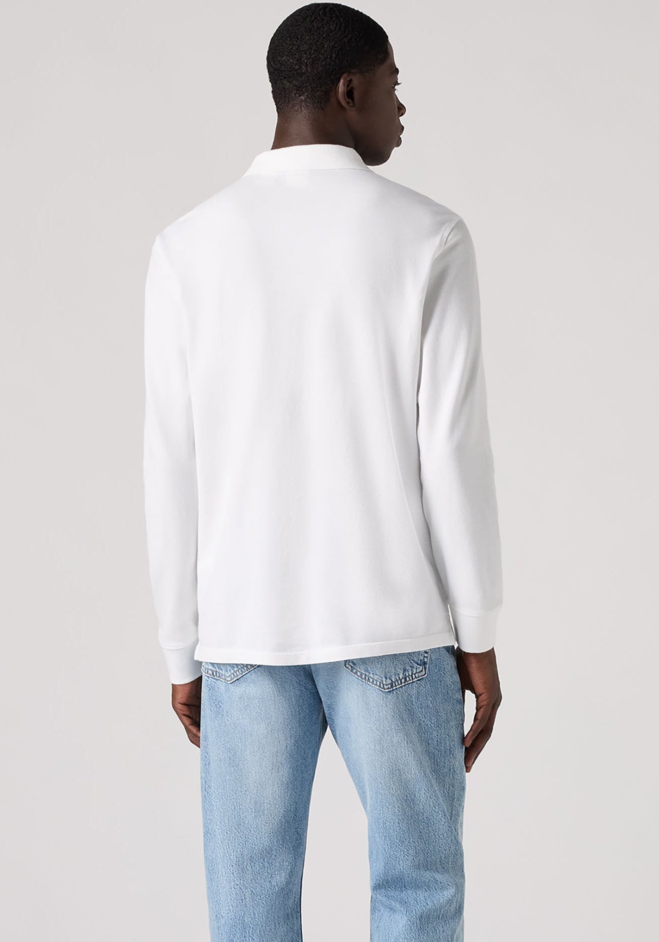 Levi's® Langarm-Poloshirt »LS HM POLO« Polokragenverschluss in 3-Knopf-Form