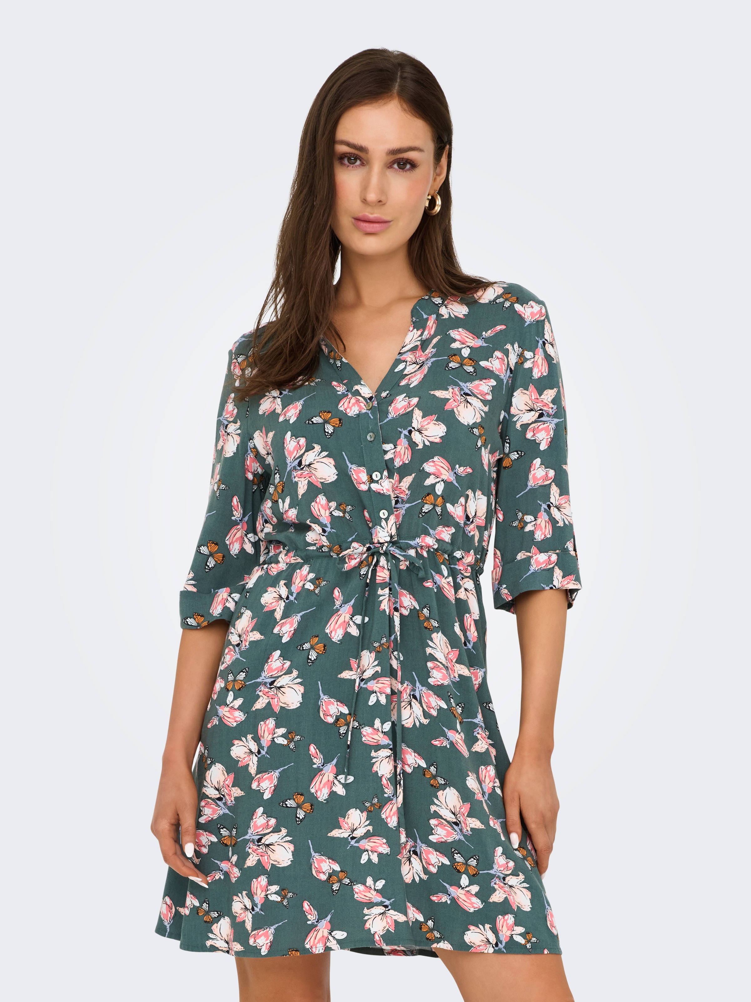ONLY Suknelė-tunika »ONLCORA 3/4 V-NECK TUN...