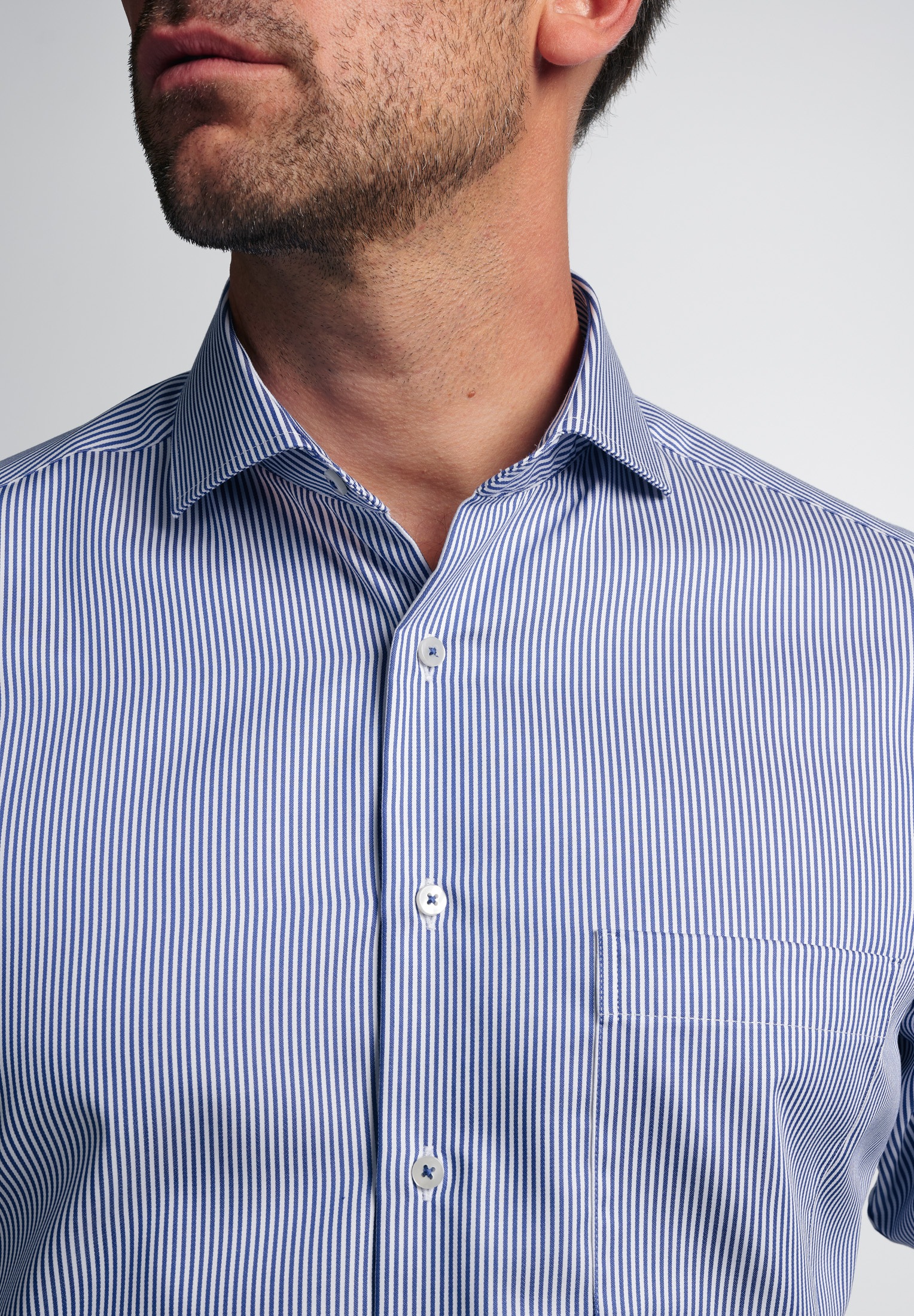 Eterna Langarmhemd »MODERN FIT«, NON IRON (bügelfrei)
