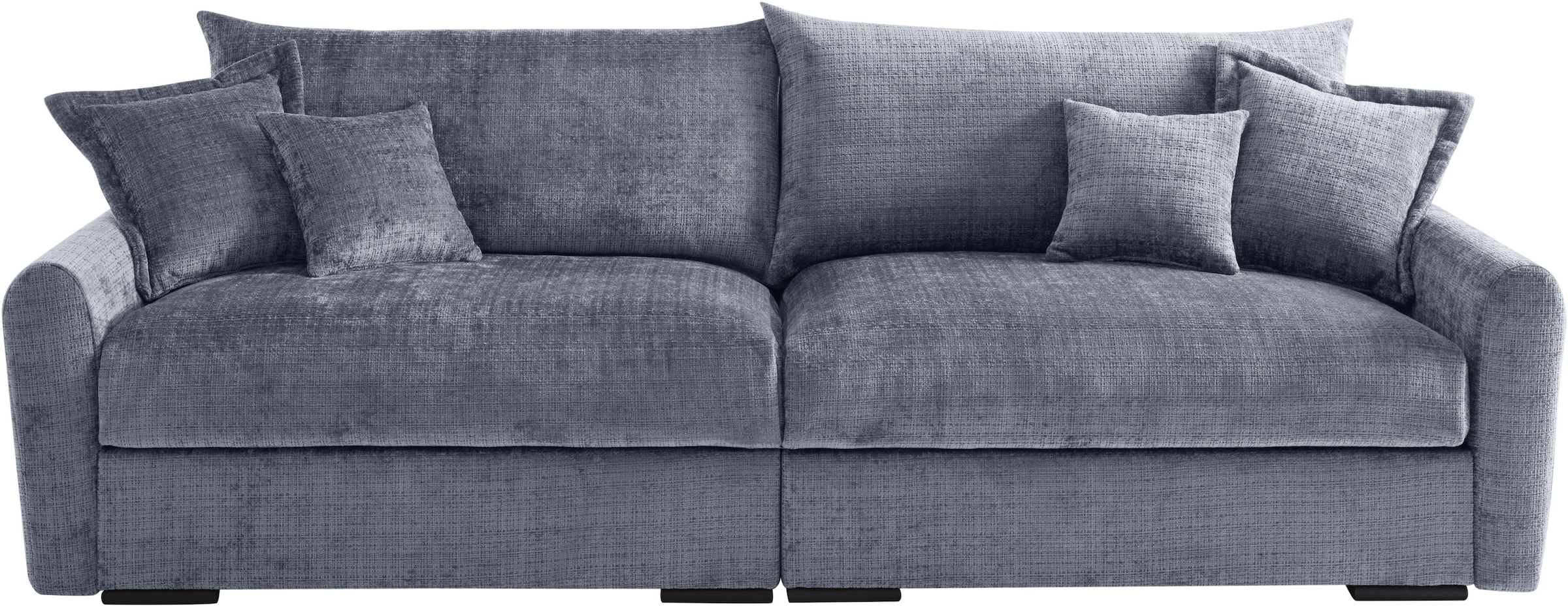 Home affaire Big-Sofa "Finka, Breite 247 cm" Mega-Sofa, Cord oder Chenille- günstig online kaufen