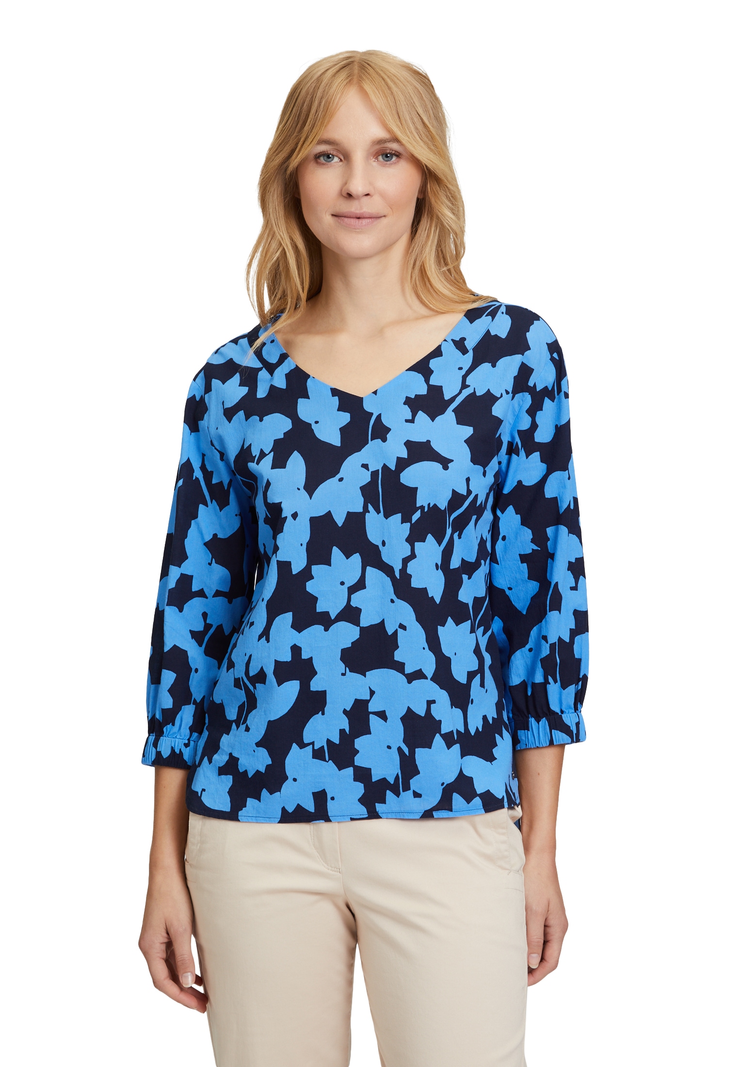 Betty&Co Schlupfbluse "Betty & Co Damen Schlupfbluse mit Print" günstig online kaufen