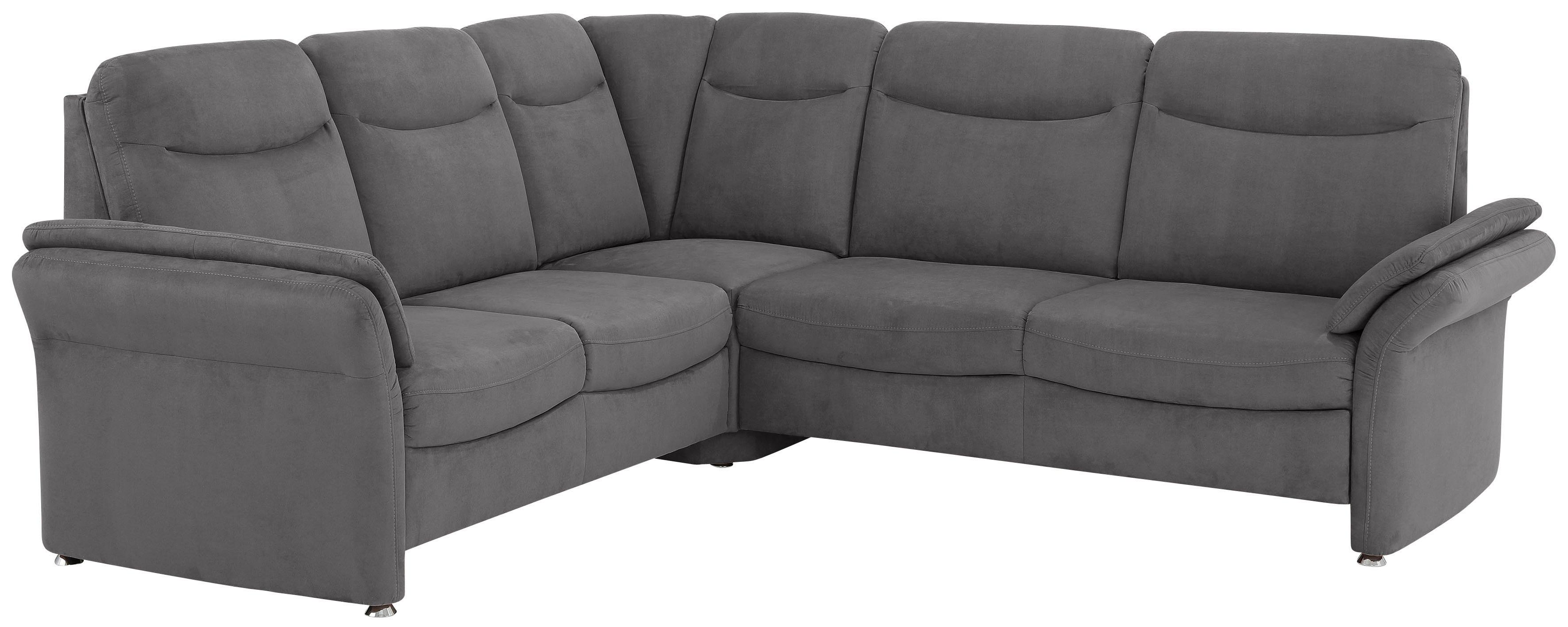Home affaire Ecksofa "Tahoma L-Form" mit Armlehnfunktion, optional Schlaffunktion, Schublade & Relax