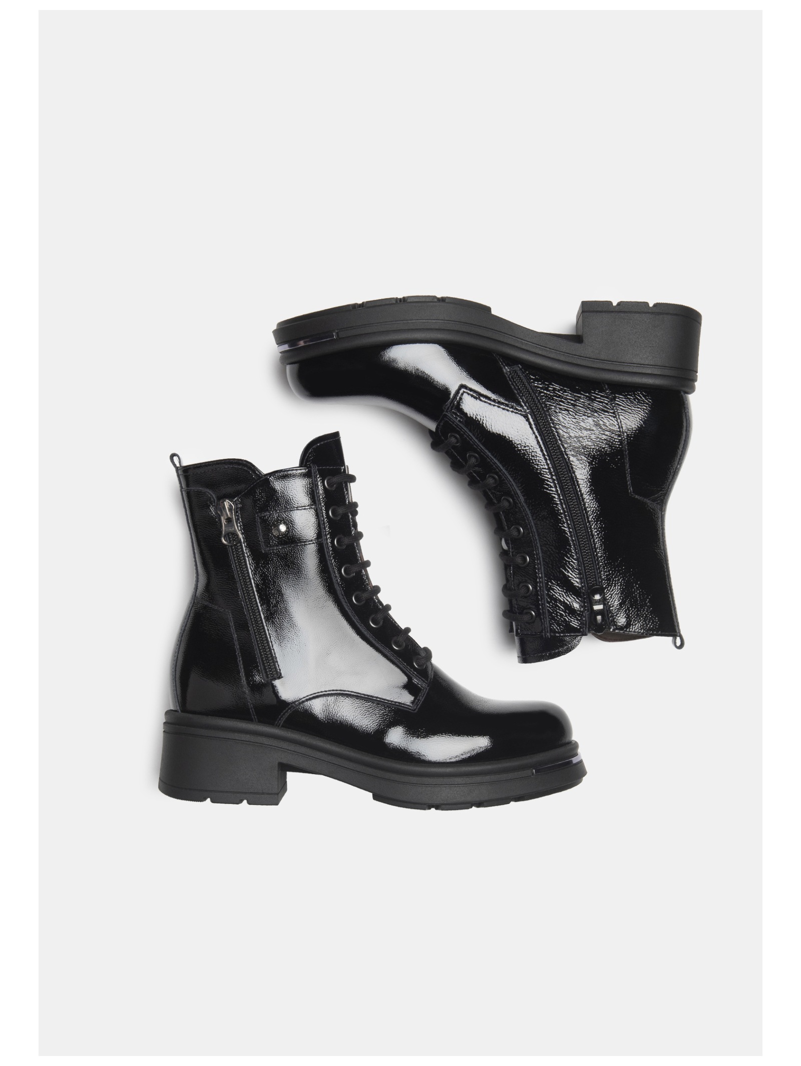 Nero Giardini Schnürstiefelette »Nero Giardini Stiefelette Leder«