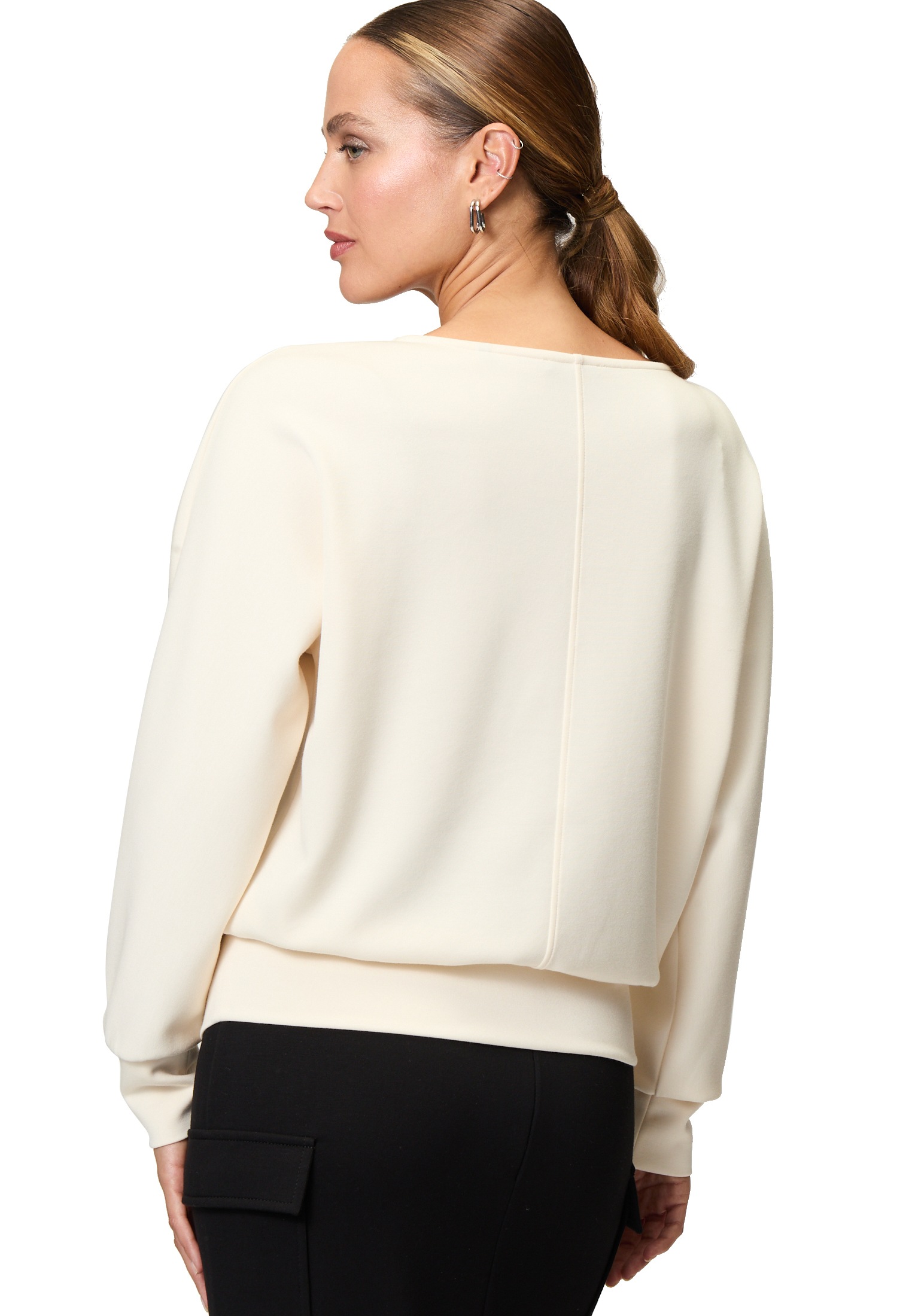 Zero Sweatshirt »zero Sweatshirt mit U-Boot Ausschnitt«, Plain/ohne Details