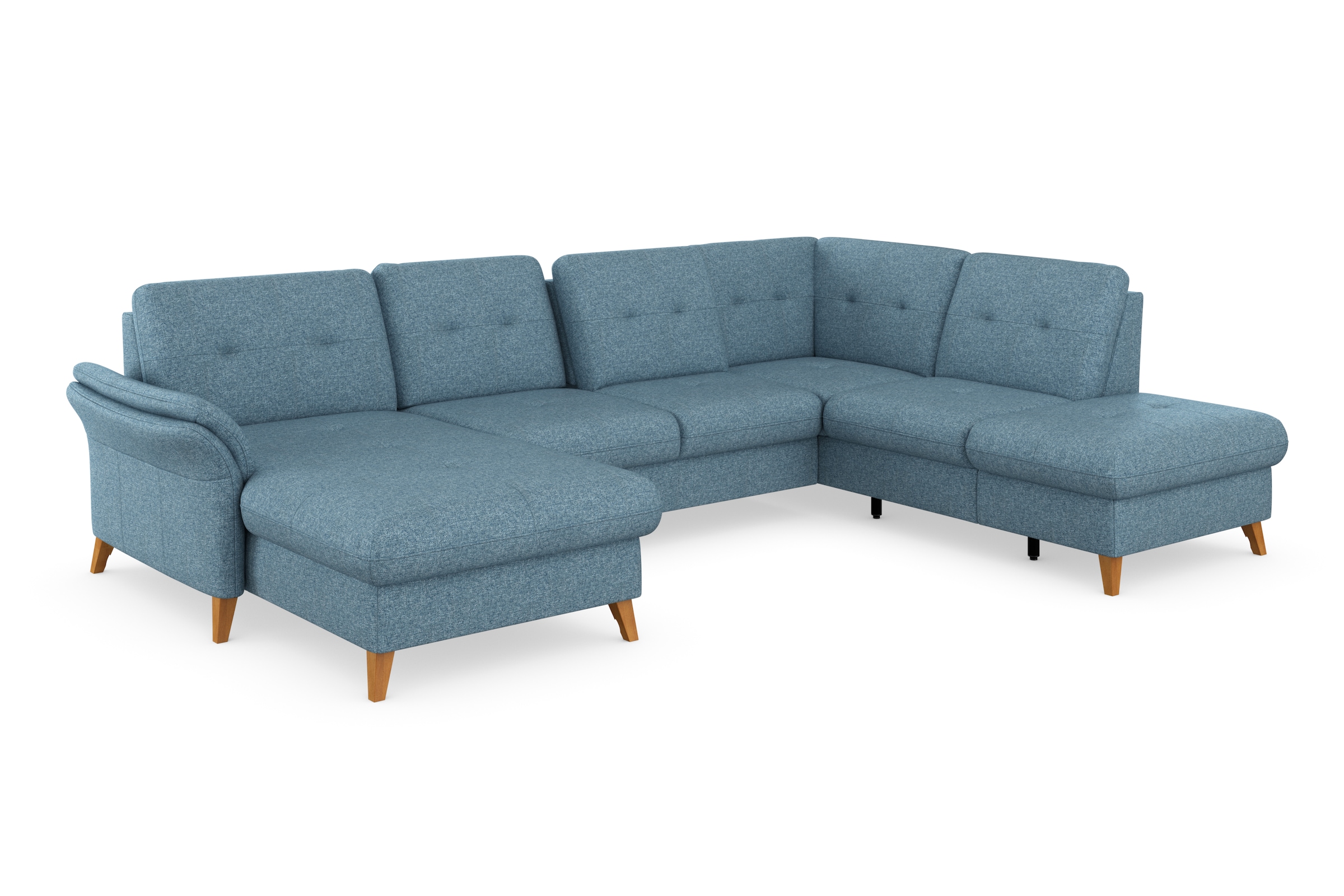 sit&more Wohnlandschaft »Göteborg«, inkl. Sitztiefenverstellung, wahlweise mit Bettfunktion & Bettkasten