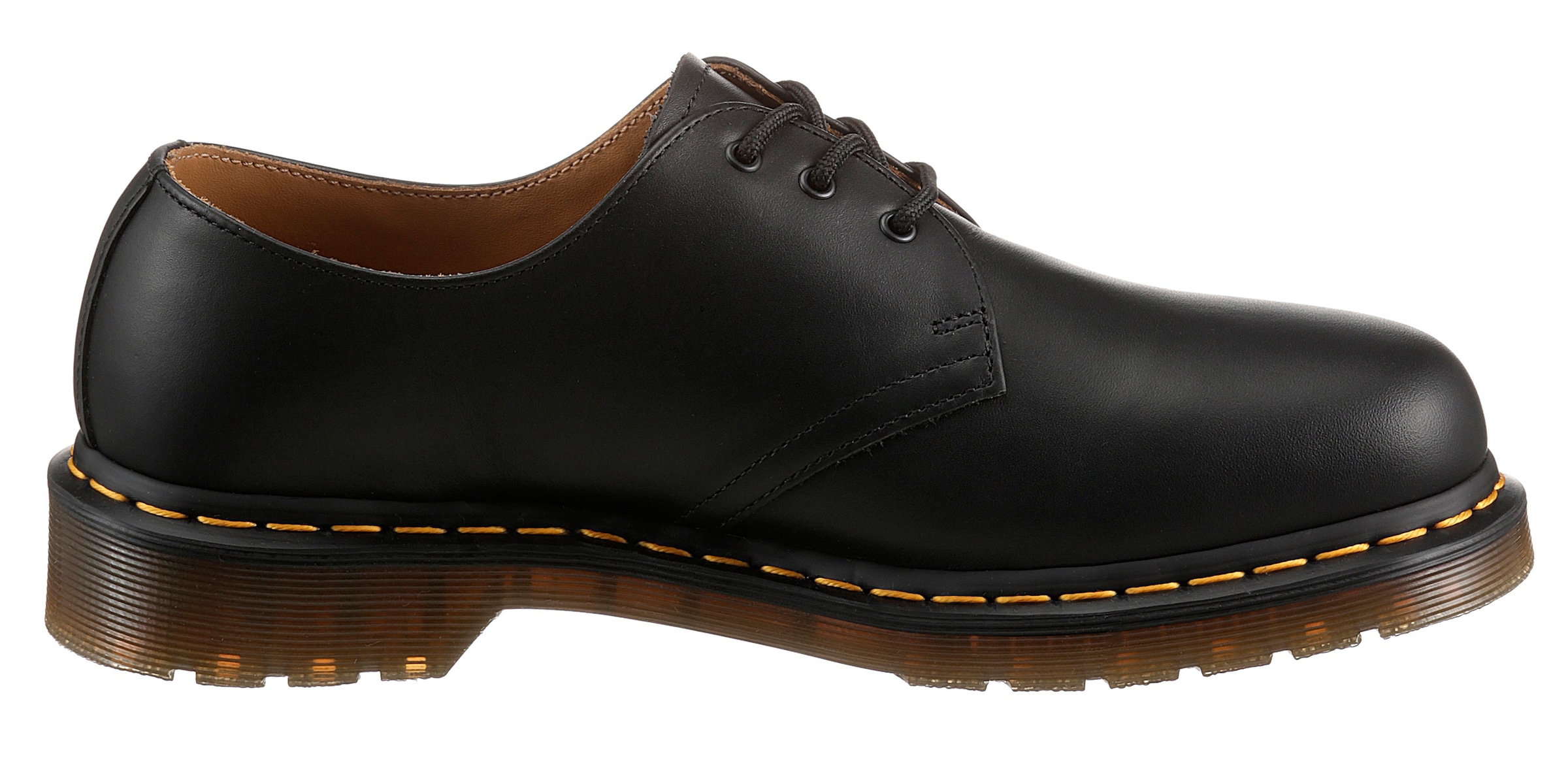 DR. MARTENS Schnürschuh »1461 3 Eye Shoe NAPPA«, Freizeitschuh, Halbschuh, schmale Form mit Luftkammern Laufsohle