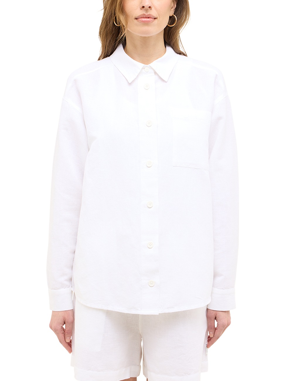 MUSTANG Langarmbluse "Damen Style Willow" günstig online kaufen