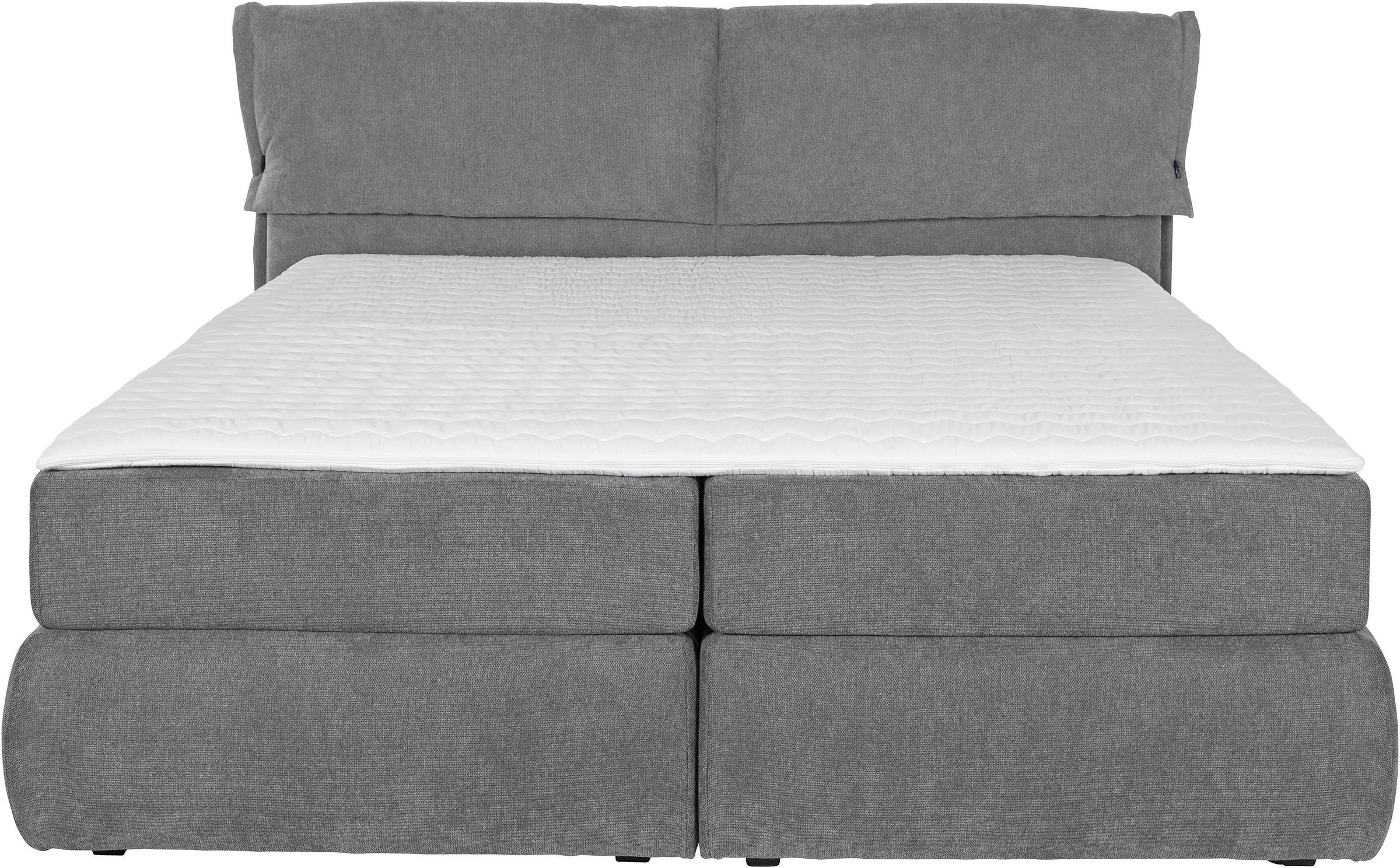 andas Boxspringbett »Jenson«, in 4 Farben, 4 Breiten, 3 Matratzenarten in 2 Härtegraden, Topper