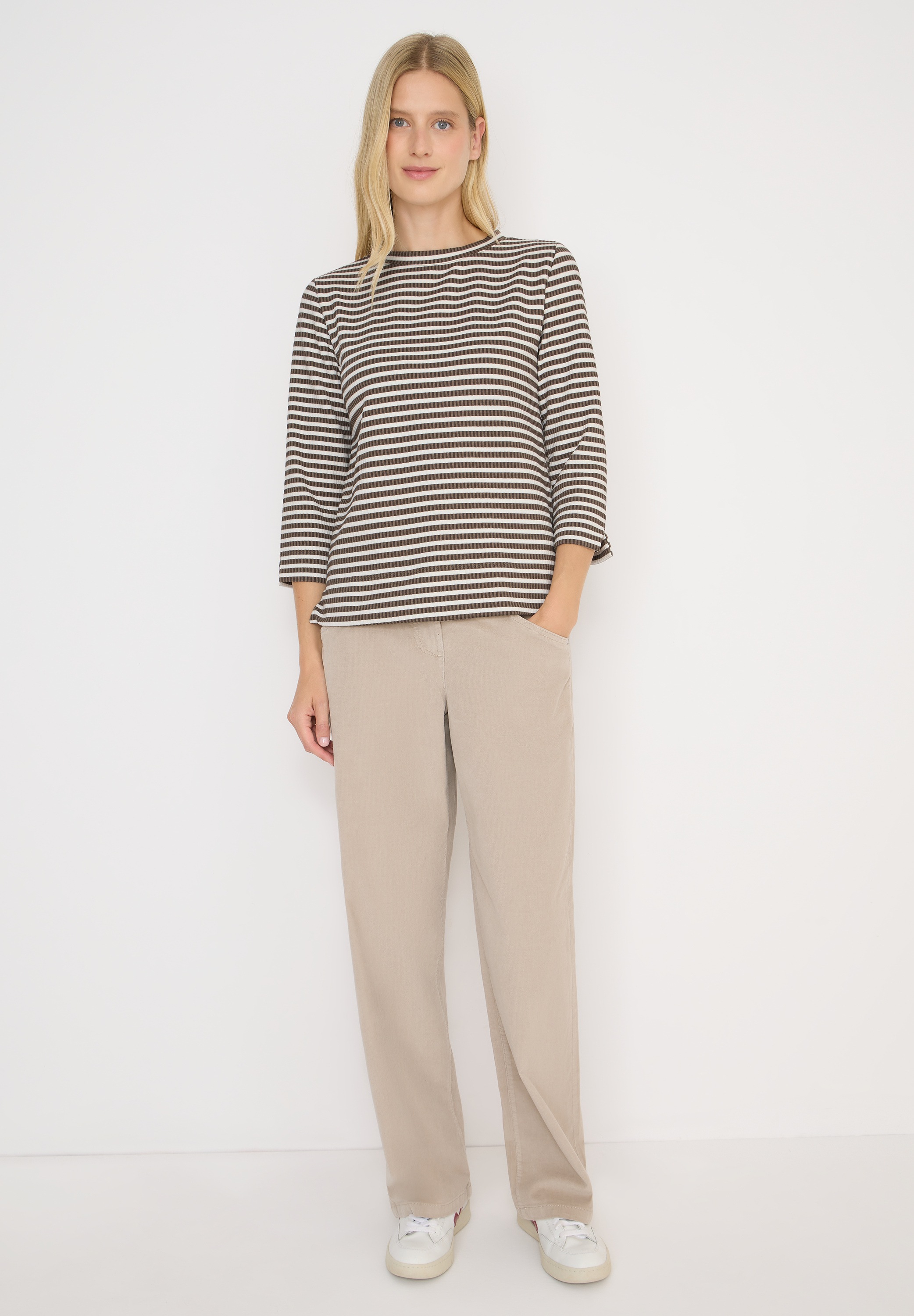 Cecil 3/4-Arm-Shirt, mit 3/4 Ärmeln