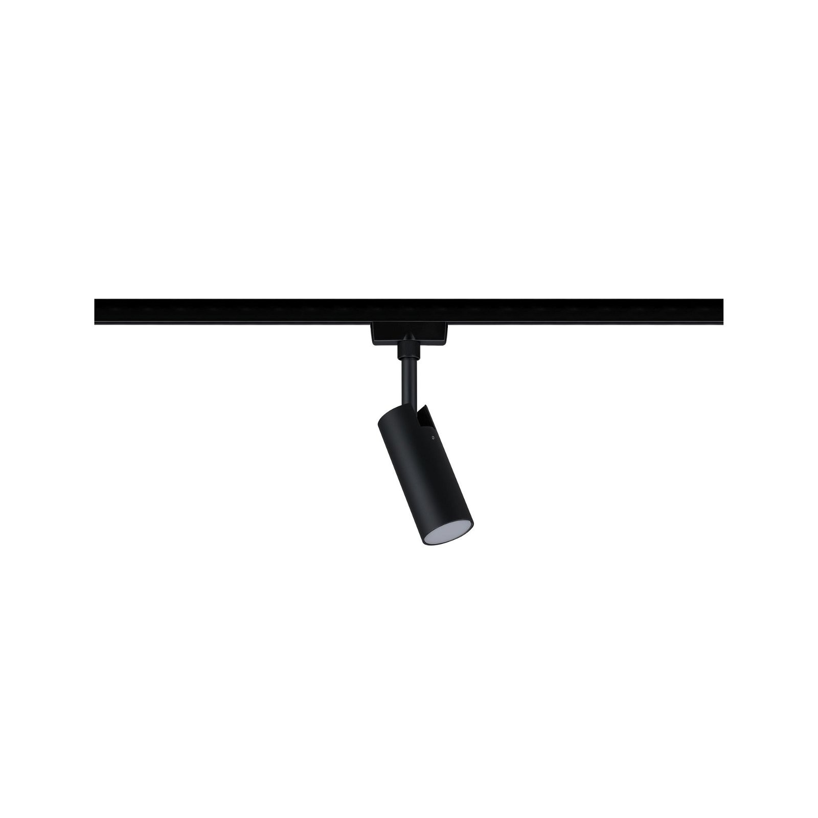 Paulmann Schienensystem-Leuchten »URail Schienenspot Tubo Einzelspot 166lm 4,5W 3000K 230V Schwarz matt«, Einzelspot, dimmbar