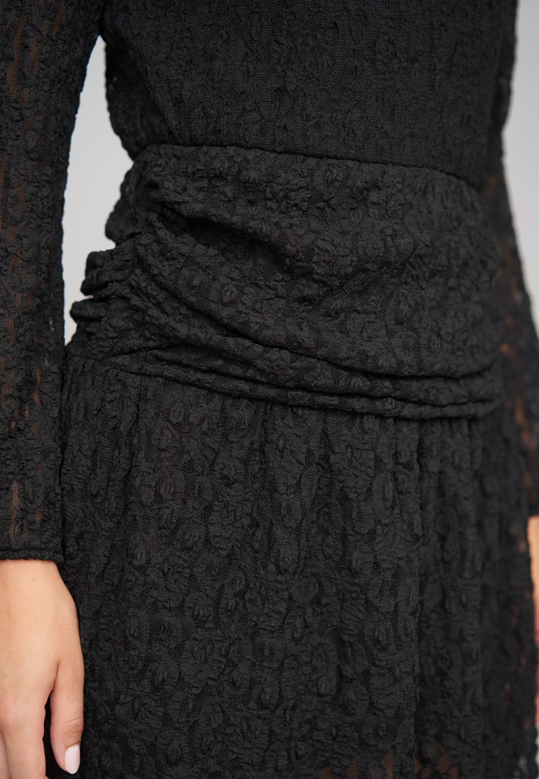 CLOUD 5IVE A-Linien-Kleid »CLOUD 5IVE Lace Mini Dress« 1 tlg.