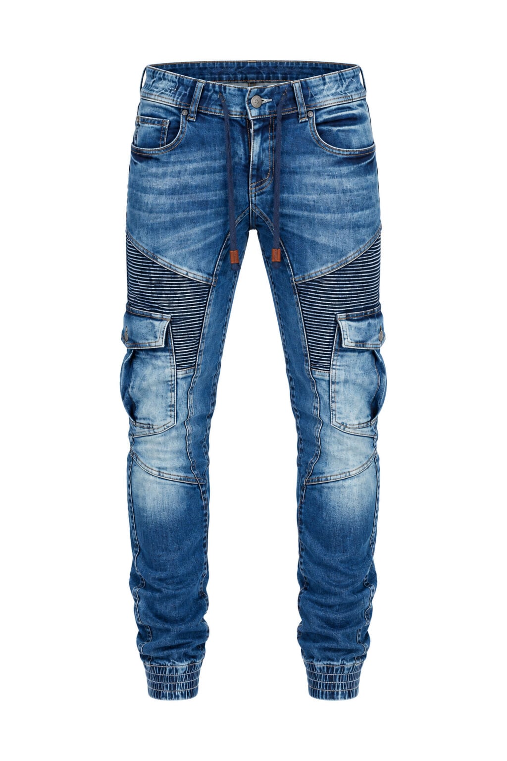 Cipo & Baxx Cargojeans »Jeans« mit elastischen Bündchen am Saum, CD-446