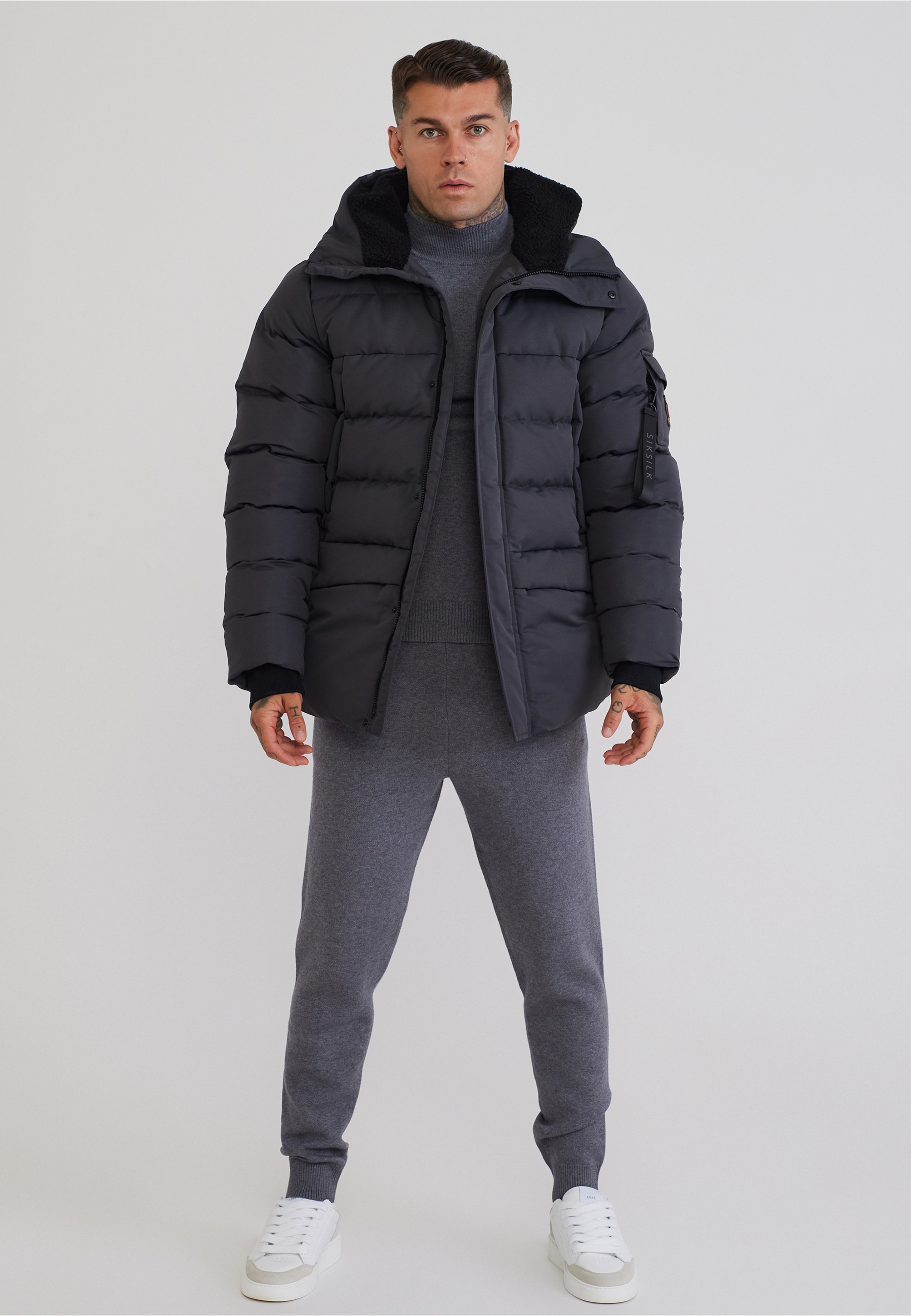 Siksilk Parka »SikSilk Parka« 1 Stk. tlg. mit Kapuze