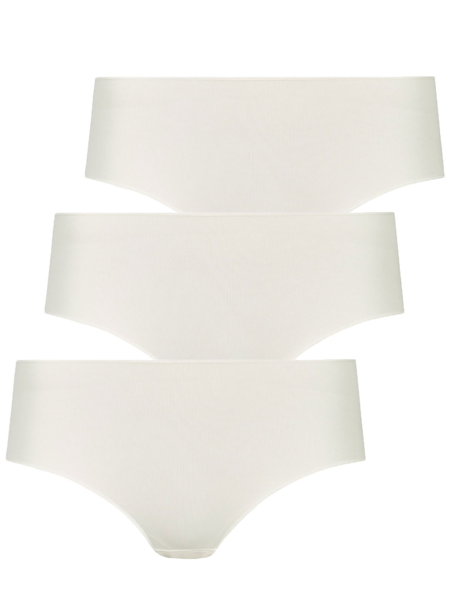 NINA VON C. Damen Hipster "3er Pack Damen Hipster Secret", Gr. 38, beige, Stoff, Obermaterial: 95% Polyamid PA. 5% Elasthan EL., Unterhosen