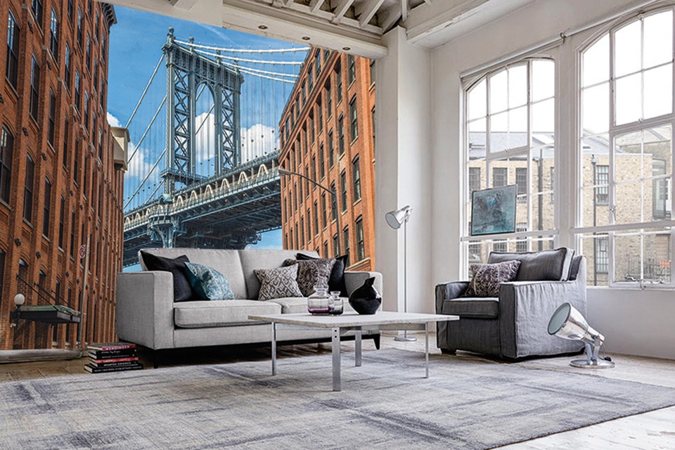 Thumbnail - Papermoon Fototapete "Brooklyn Dumbo Area"