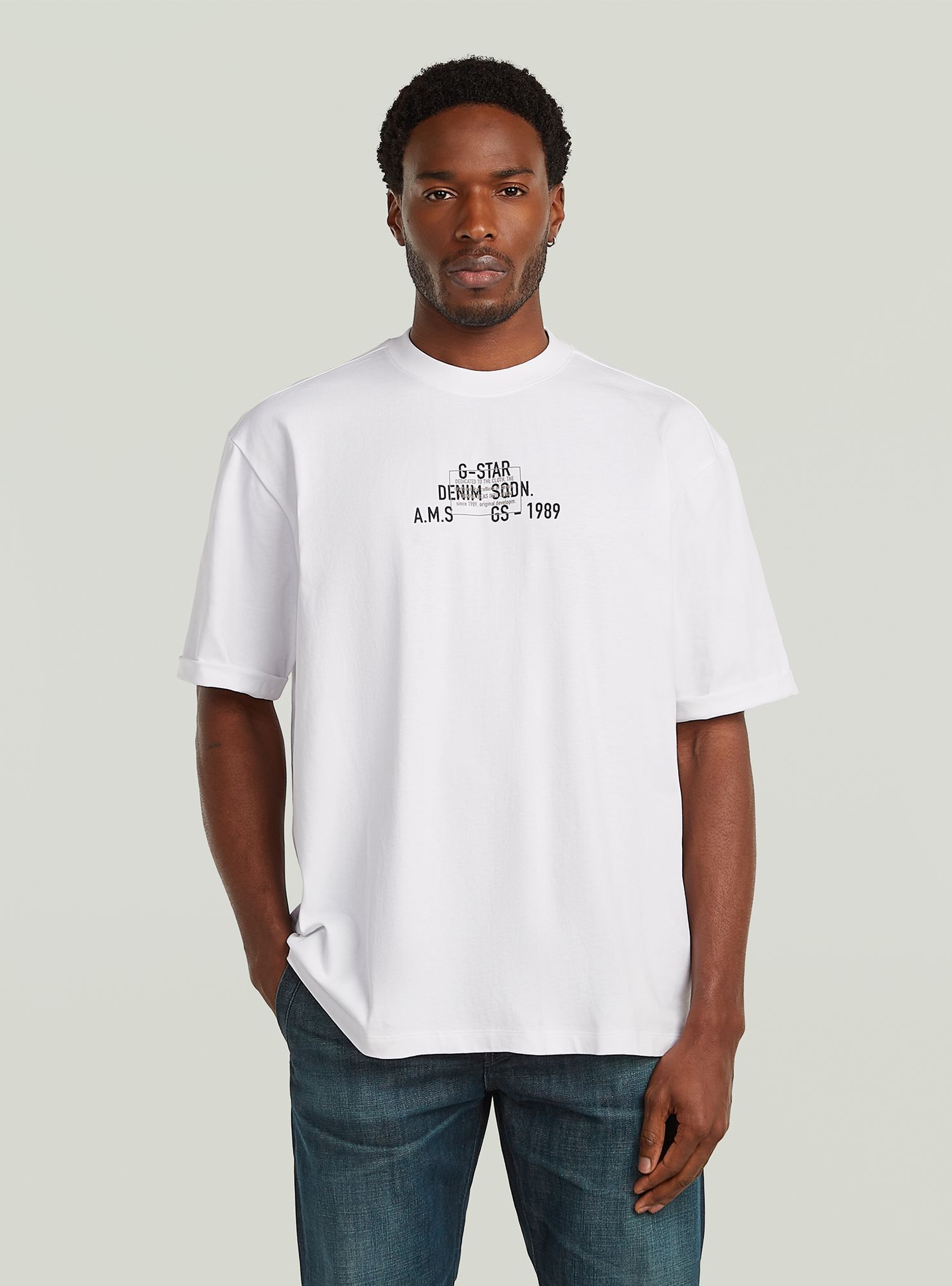 G-STAR T-Shirt "Multi Technique Graphic Relaxed T-Shirt"