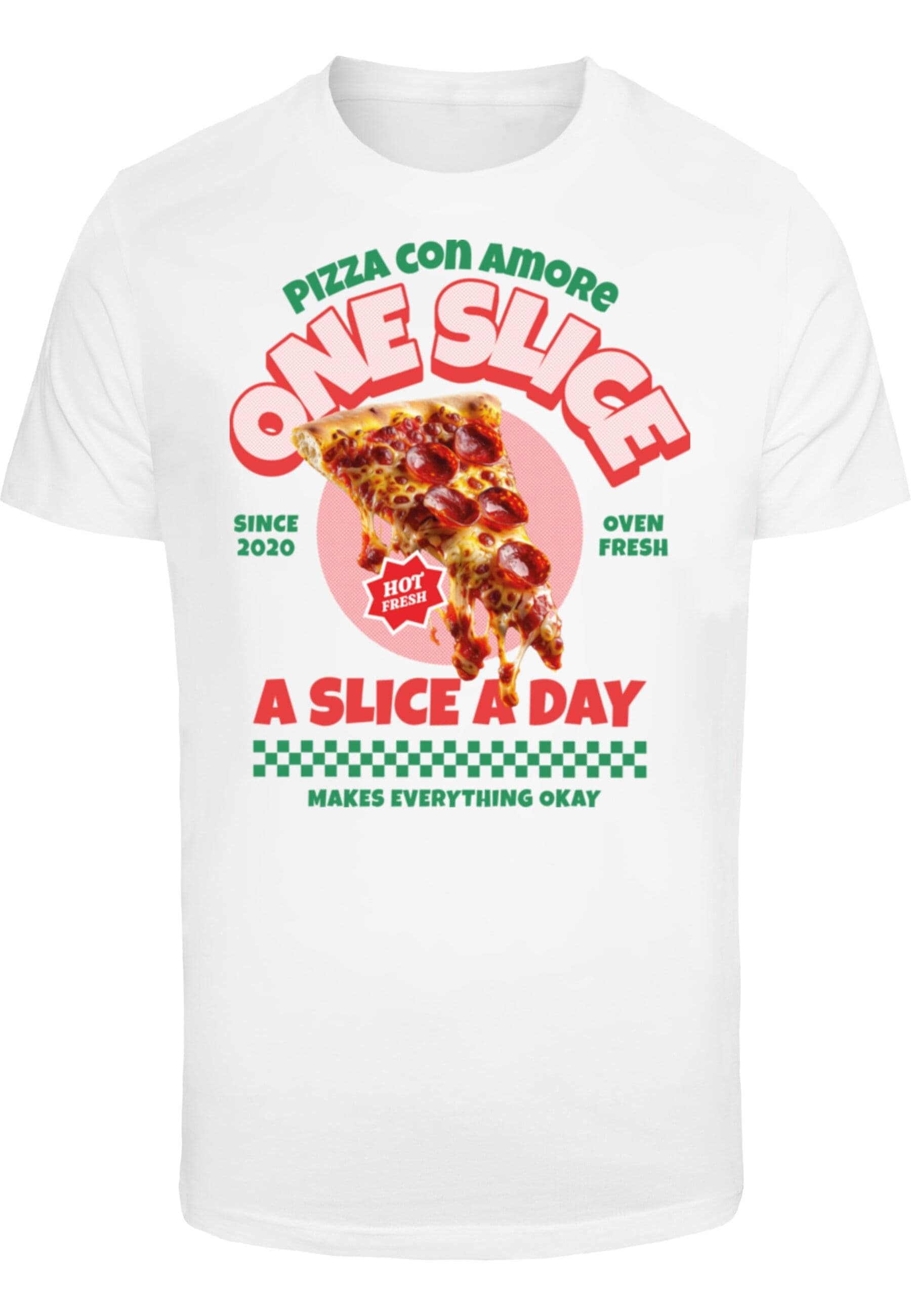 MisterTee T-Shirt "MisterTee Pizza Amore Tee" 1 Stk. tlg. günstig online kaufen