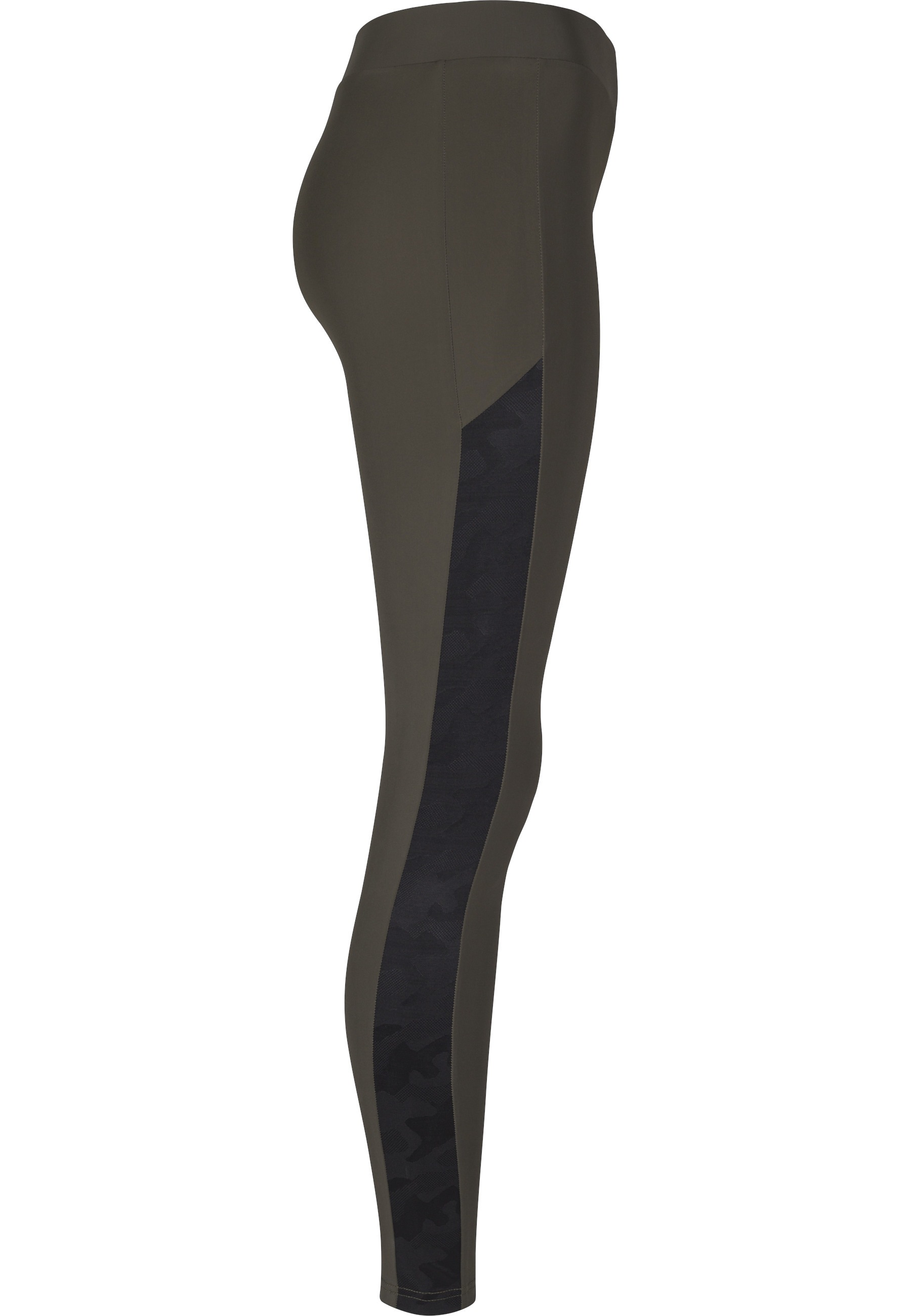 URBAN CLASSICS Leggings »Urban Classics Damen Ladies Jacquard Camo Striped Leggings«