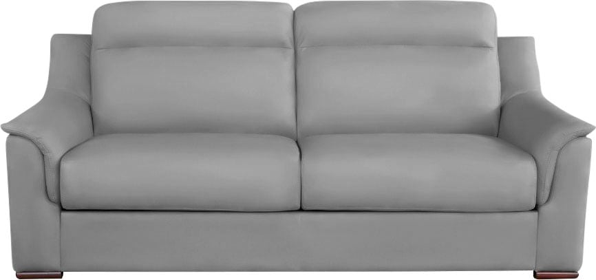 Nias Italia Schlafsofa »Sorano«, inklusive Matratze und klappbaren  Bettunterbau, Liegefläche 140/205 cm | BAUR