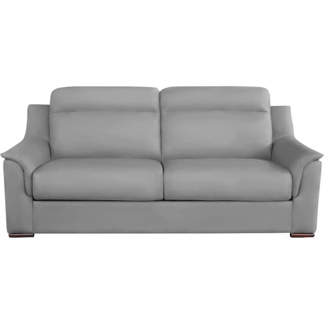 Nias Italia Schlafsofa »Sorano«, inklusive Matratze und klappbaren  Bettunterbau, Liegefläche 140/205 cm | BAUR