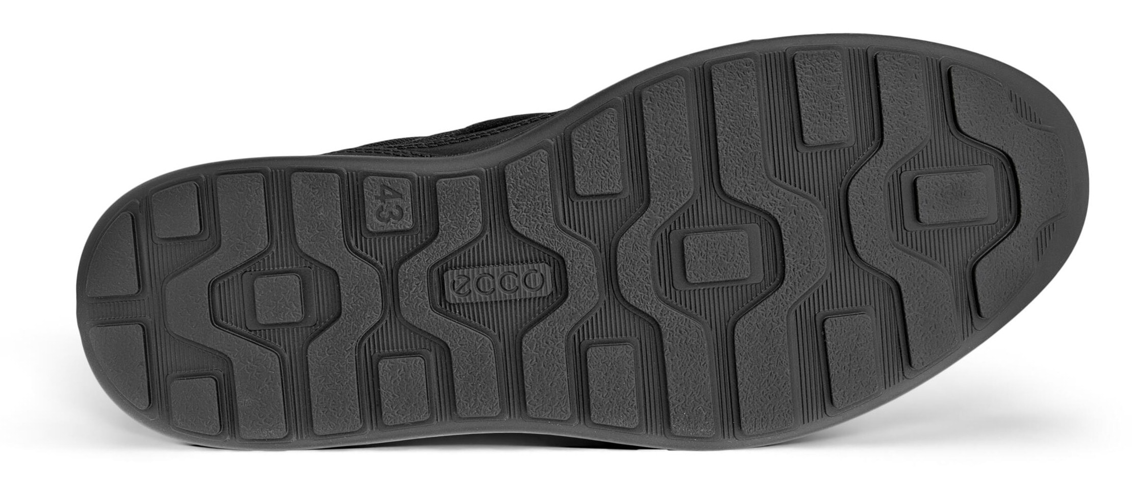 Ecco Sneaker, Halbschuh, Freizeitschuh, Schnürschuh mit softem Schaftrand