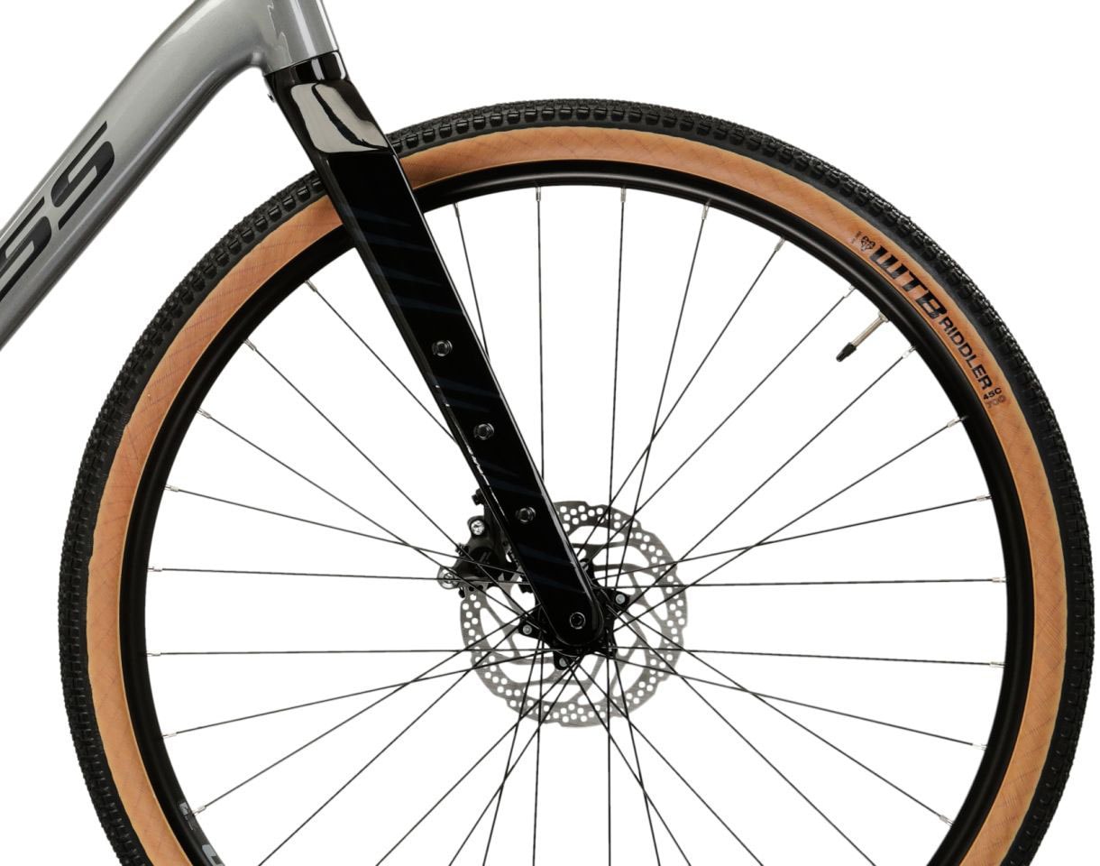 Kross Gravelbike »Gravelbike Esker 5.0 GRX 1X12 Grau 12 Gänge« 12 Gang Shimano GRX RX822 Schaltwerk Kettenschaltung