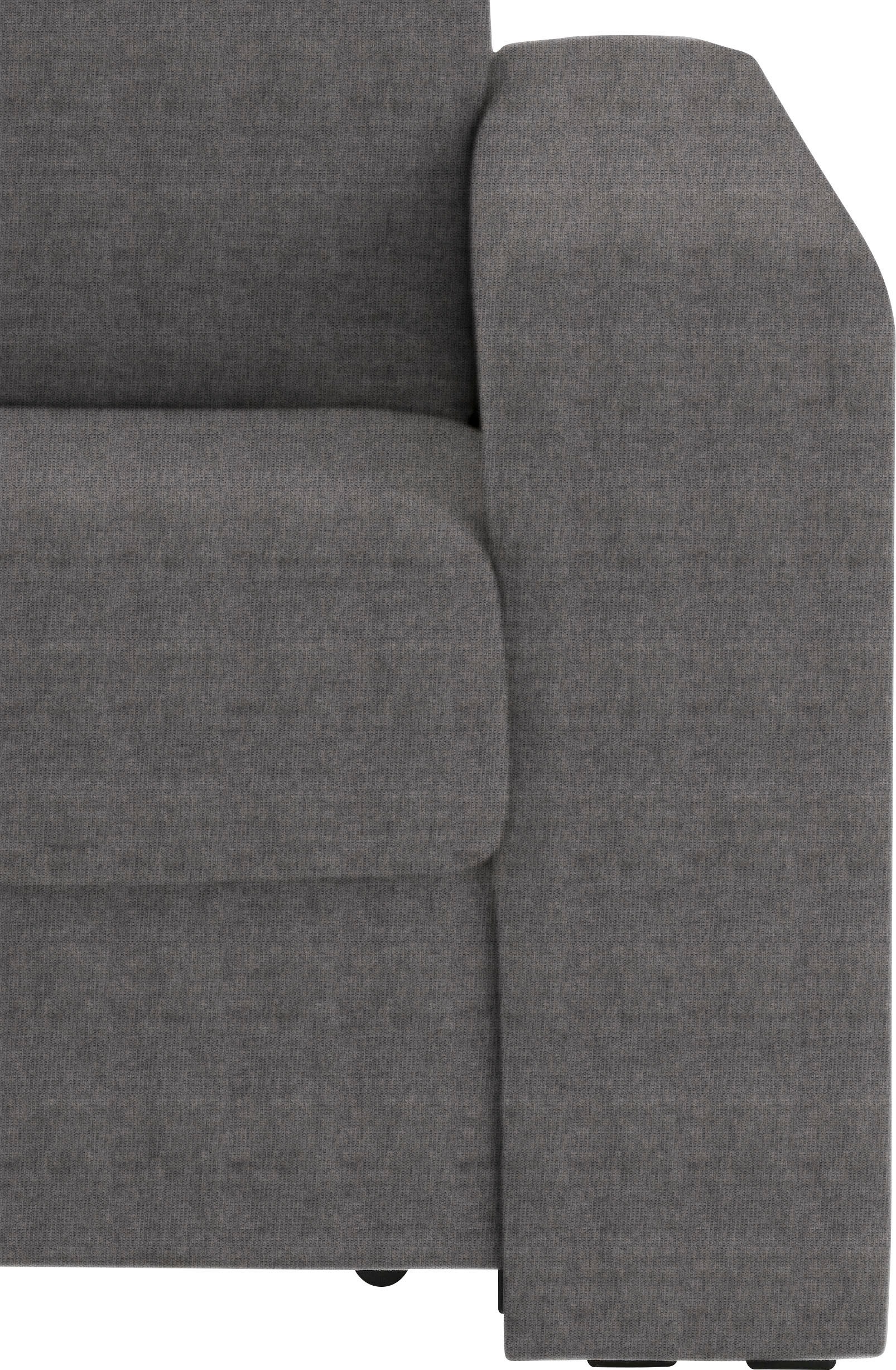 Home affaire Schlafsofa »Roma Matratzenhöhe 14 cm«, Dauerschlaffunktion, mit Unterfederung, Lattenrost, Matratze