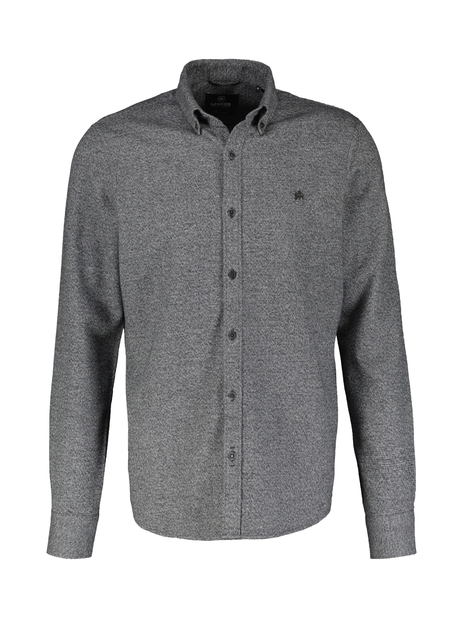 LERROS Langarmhemd »LERROS Baumwollhemd mit Button-down-Kragen«