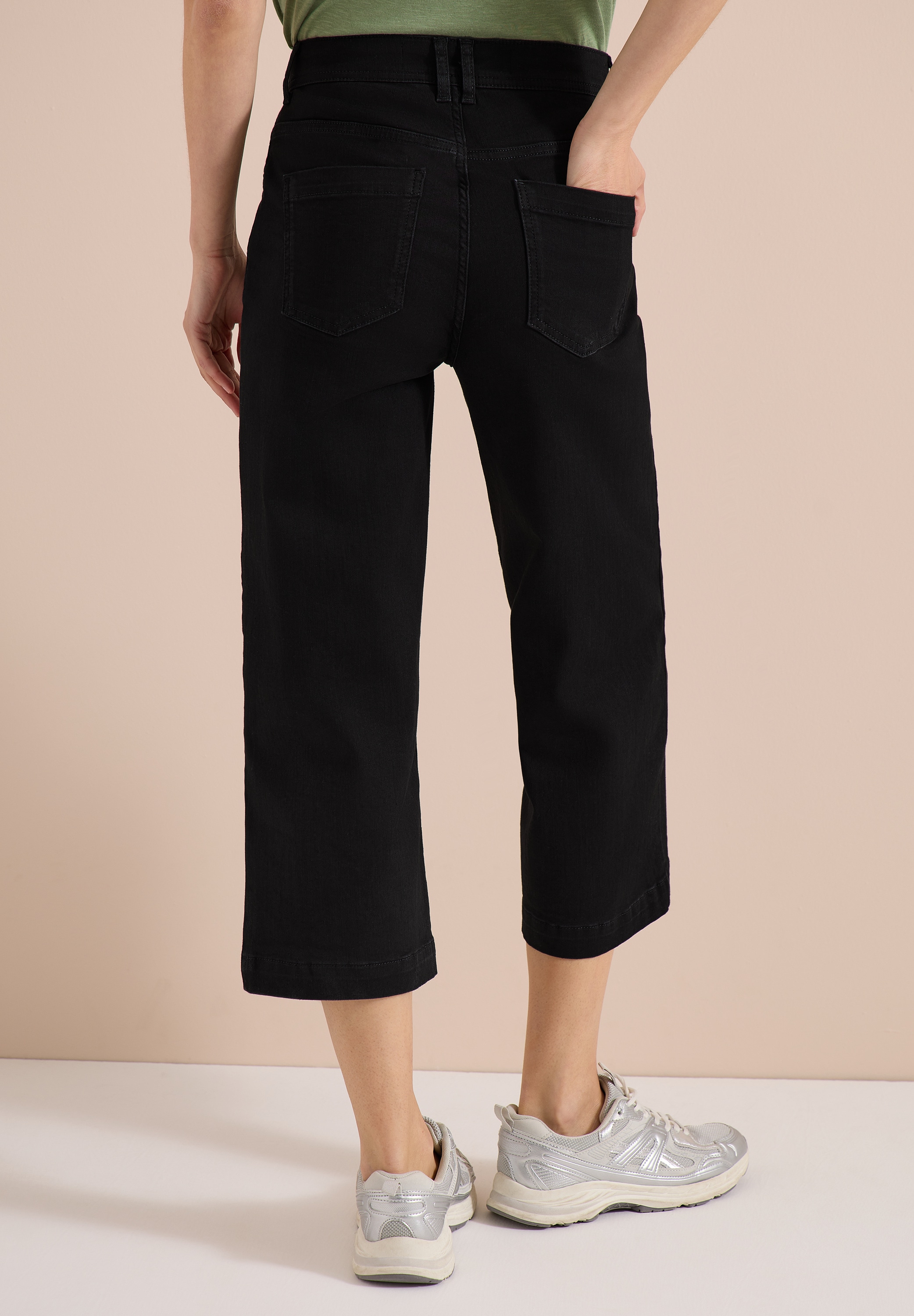 Cecil Loose-fit-Jeans in 3/4-Länge