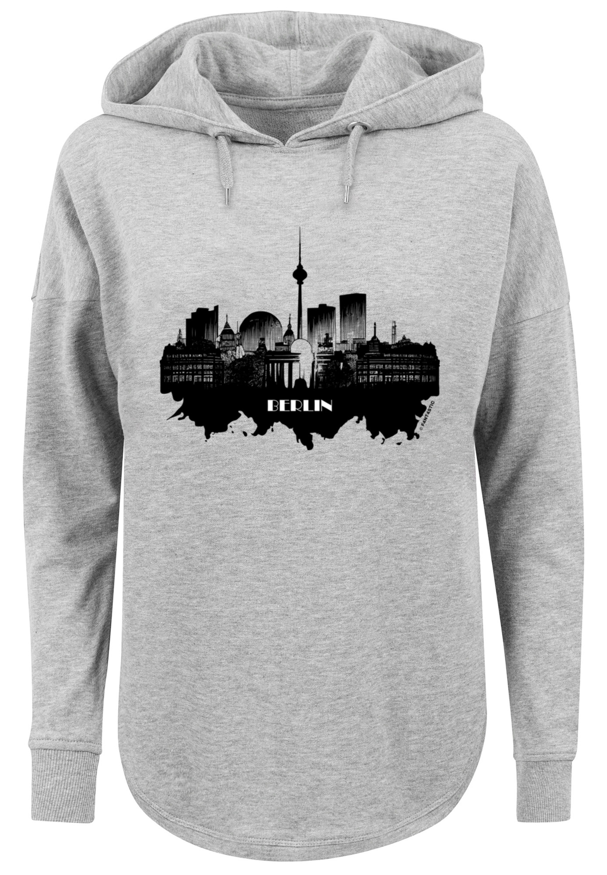F4NT4STIC Kapuzenpullover »Cities Collection - Berlin skyline«, Print