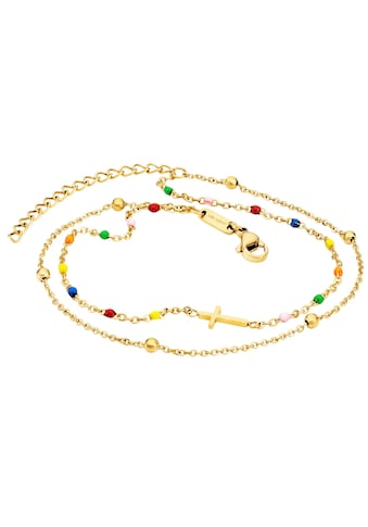 Fußkette »ANKLET, CROSS, JJAC29220G, JJAC29220S«