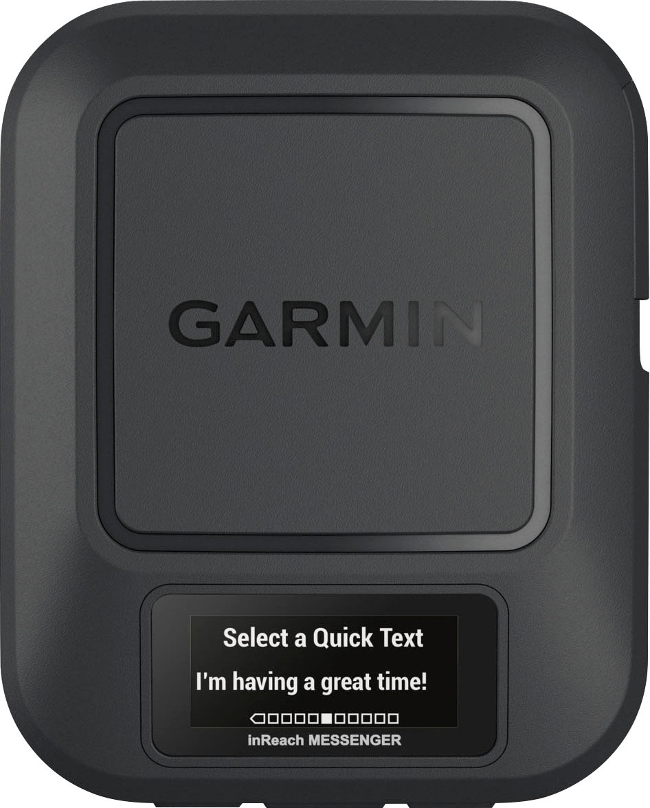 GARMIN Navigationsgerät "inReach Messenger GPS EMEA", B:15cm H:10cm T:22cm, schwarz, Navigationsgeräte, TracBack Routing Funktion, hochwertiges